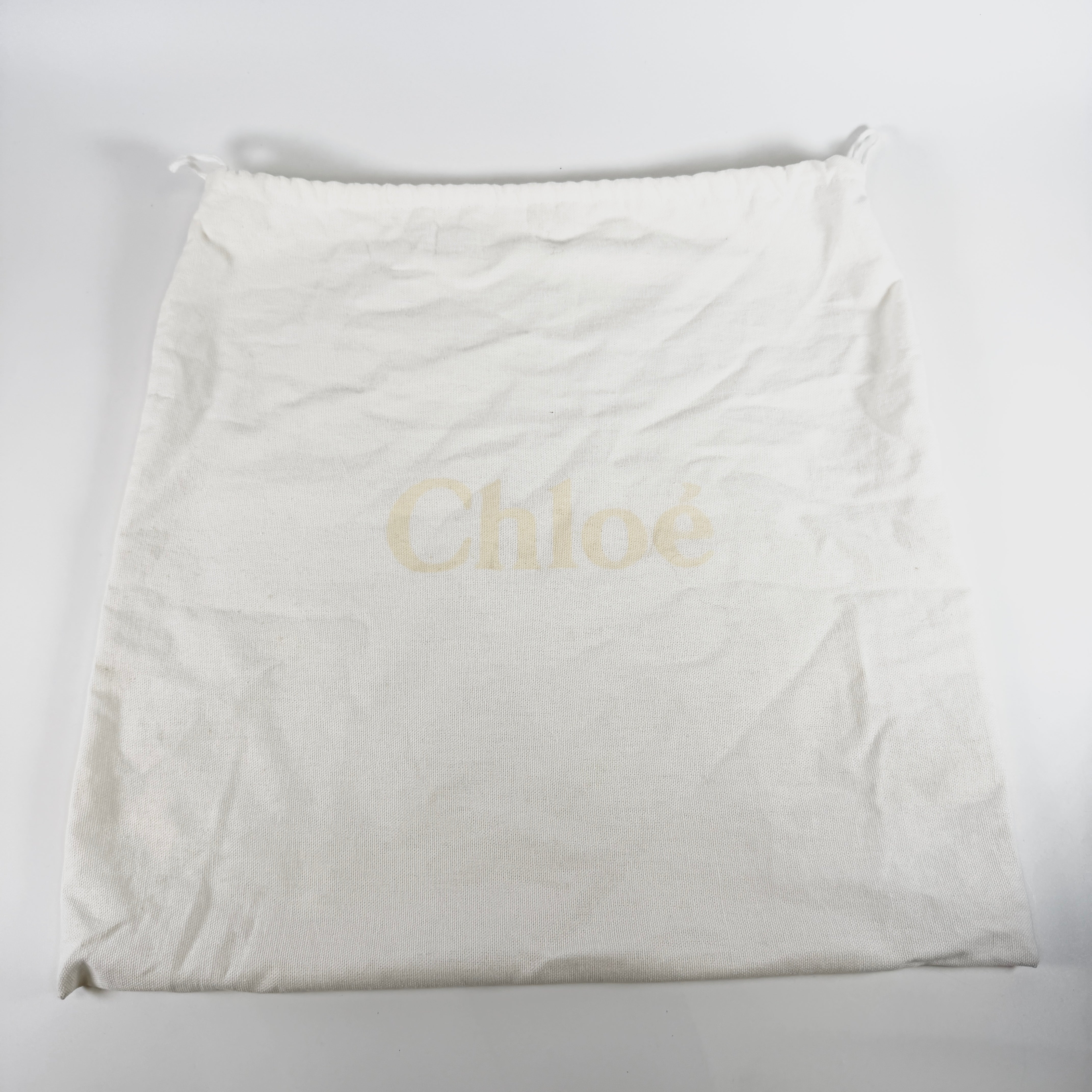 2606 secondhand Chloe Roy leather hand bag black