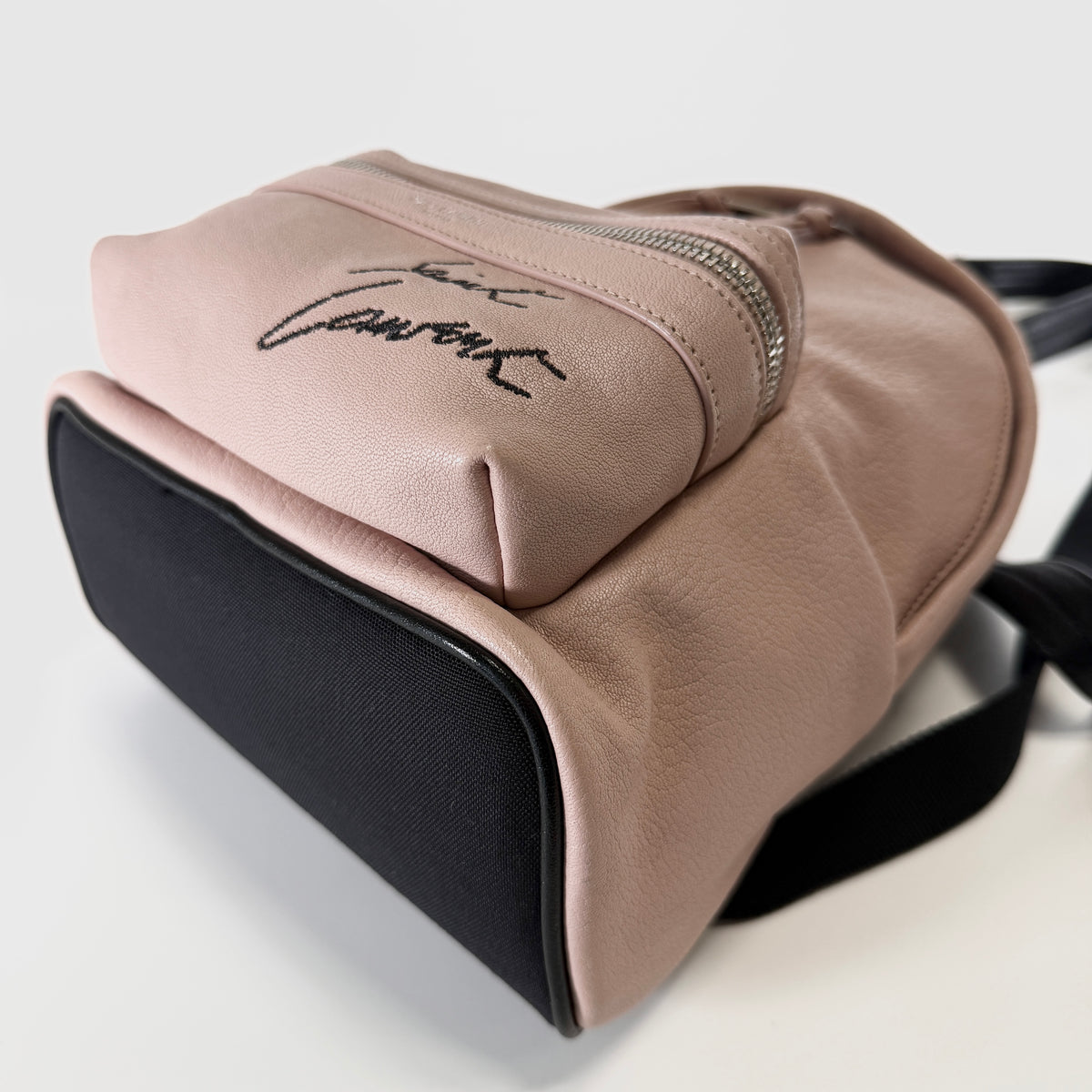 2607 secondhand SAINTLAURENT backpack Pink Beige