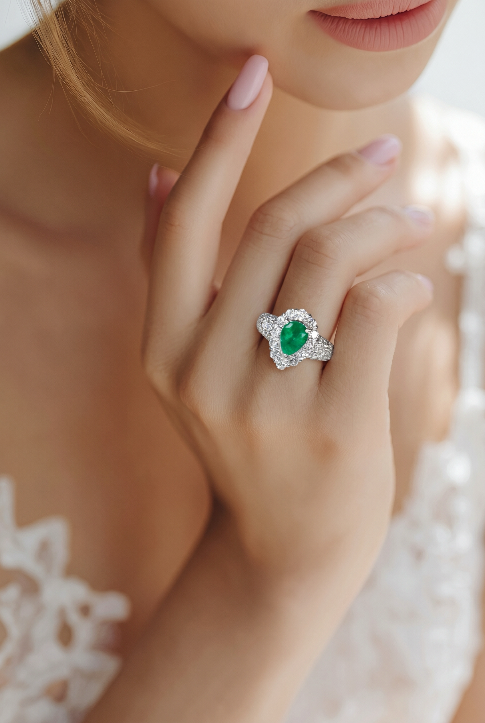 2605 secondhand Pt900 ring E0.997/D2.00ct　10.5g　#11