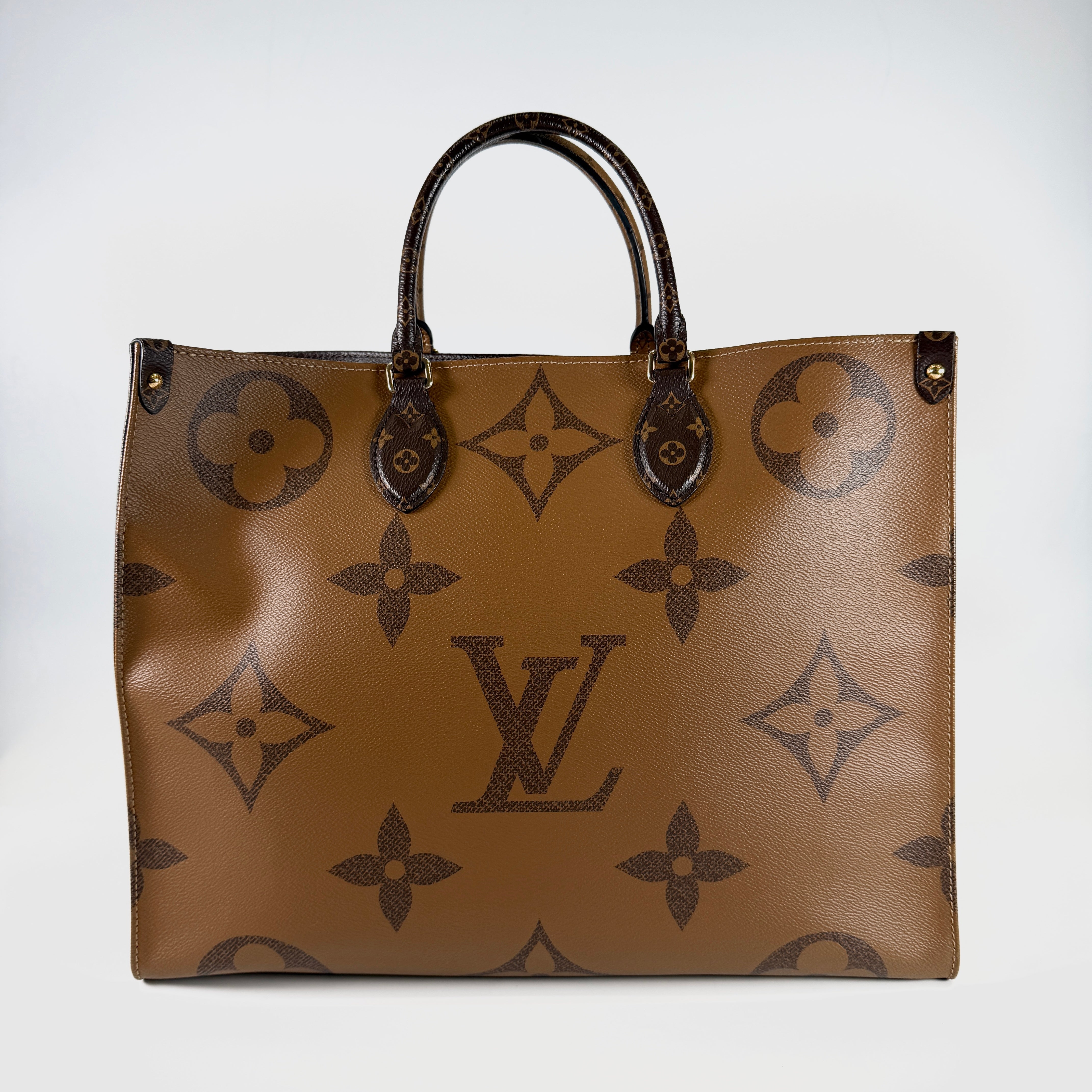 2606 secondhand LV Monogram × Reverse M44576 On the Go GM IC