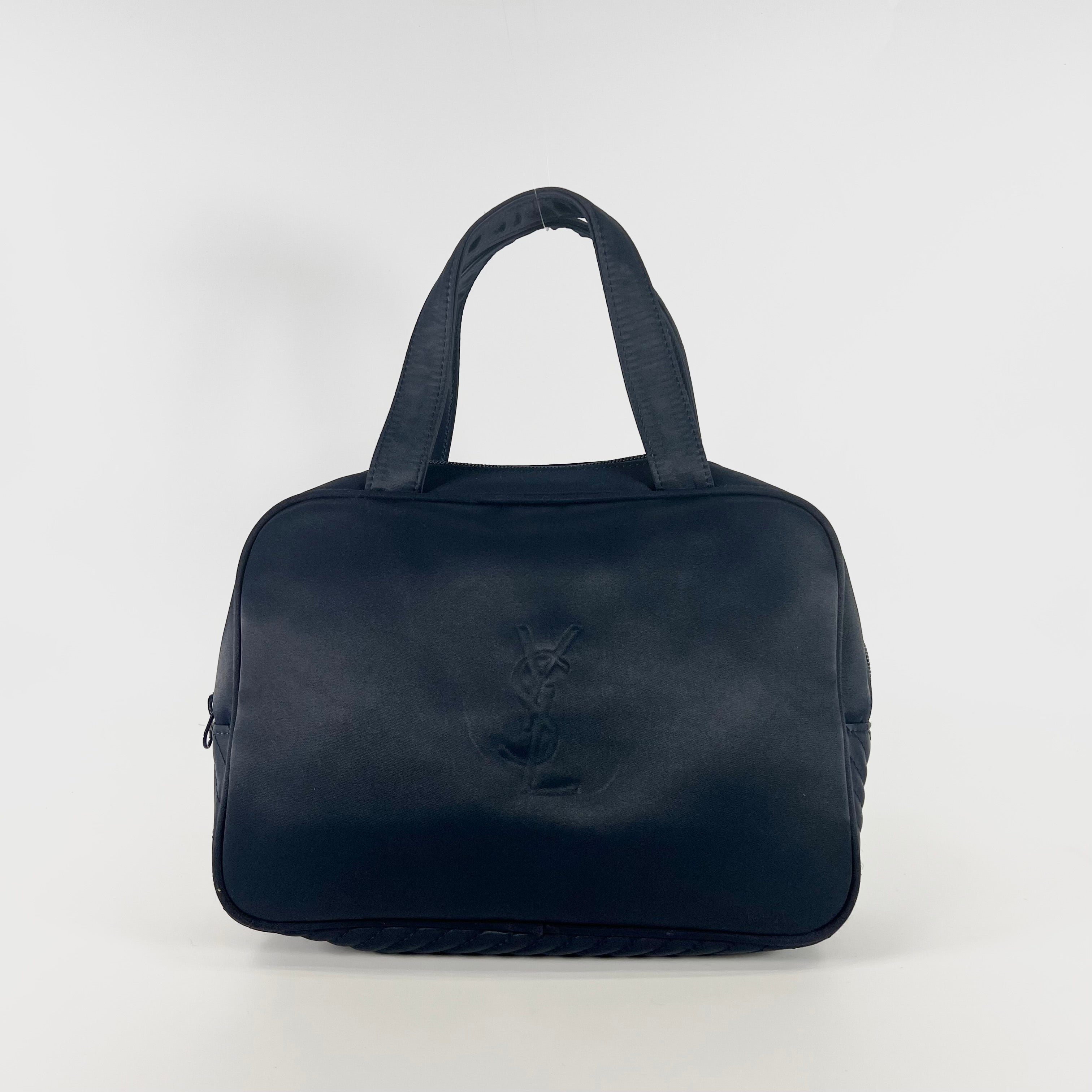 2604 secondhand SAINTLAURENT YSL nylon hand bag