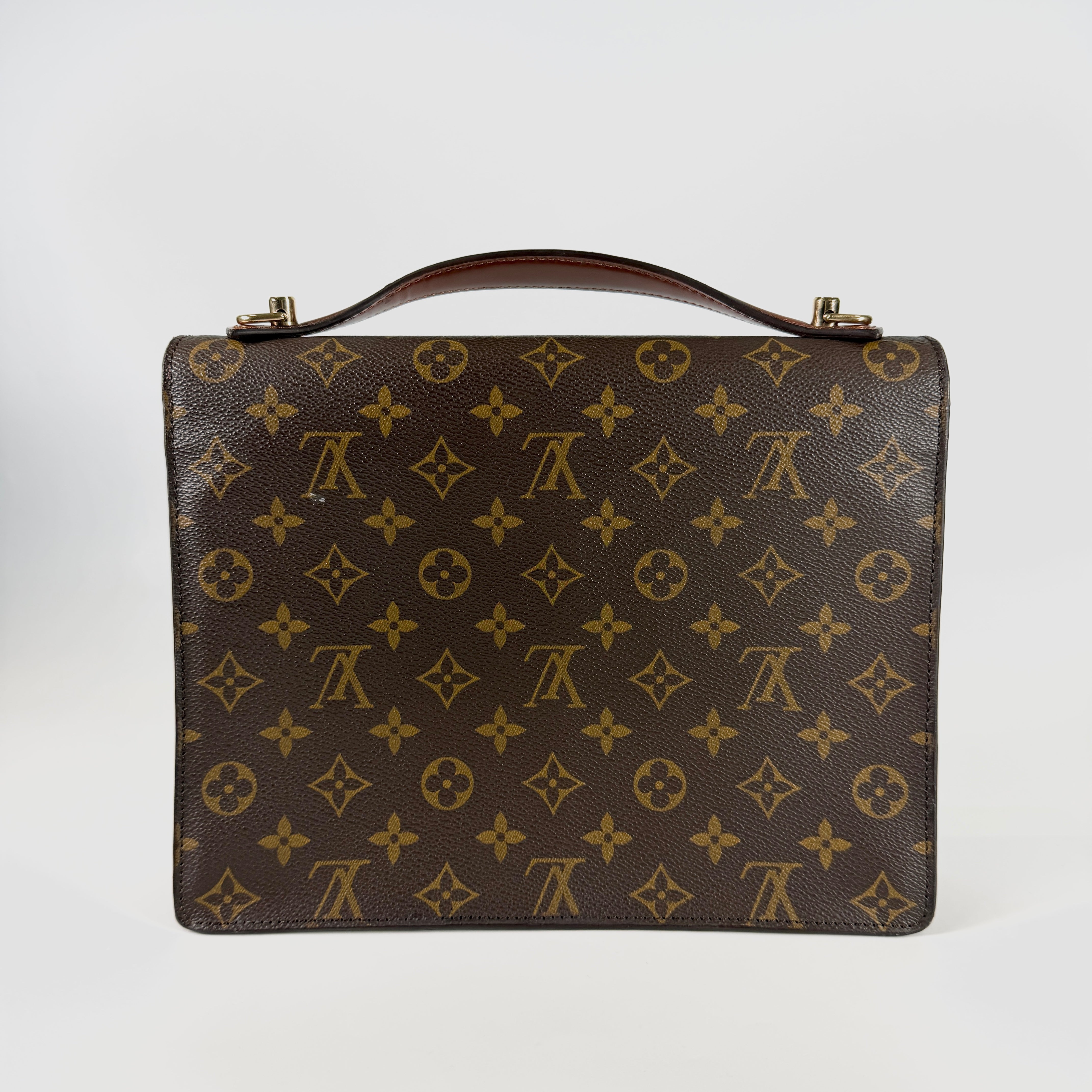 2606 secondhand LV Monceau strap