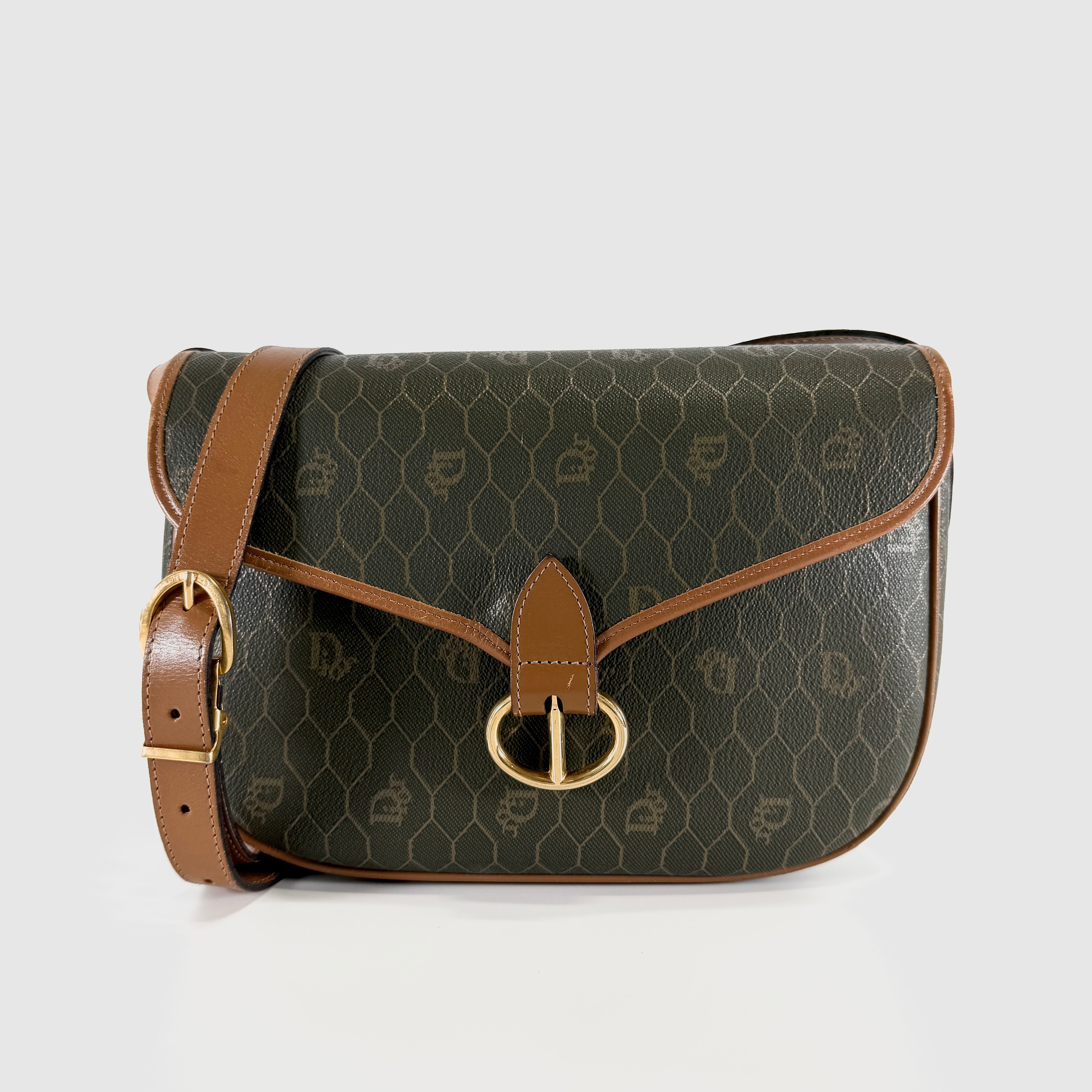 2607 secondhand CD Christian honeycomb Shoulder bag