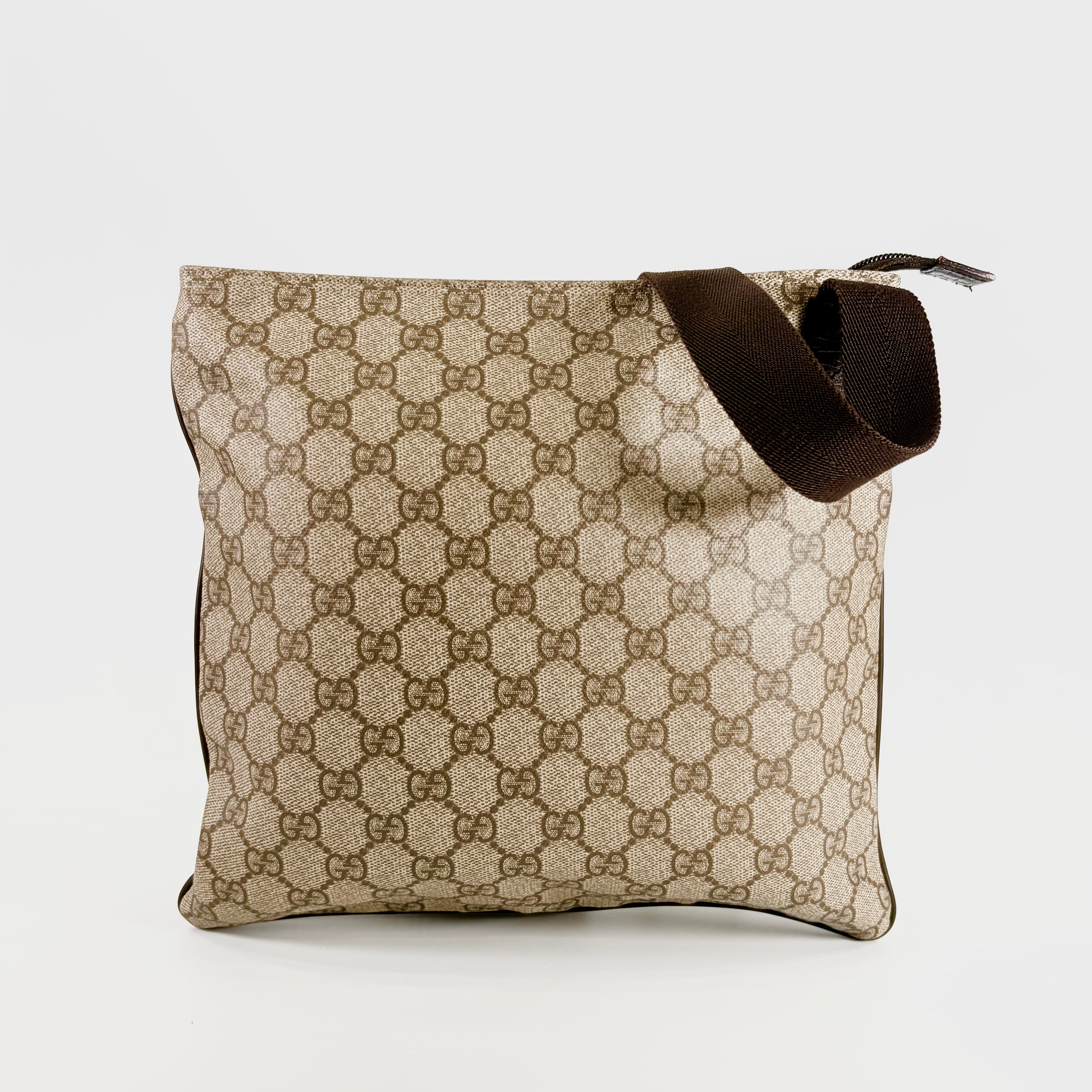 2606 secondhand Gucci brand bag 141626 GG supreme shoulder 31