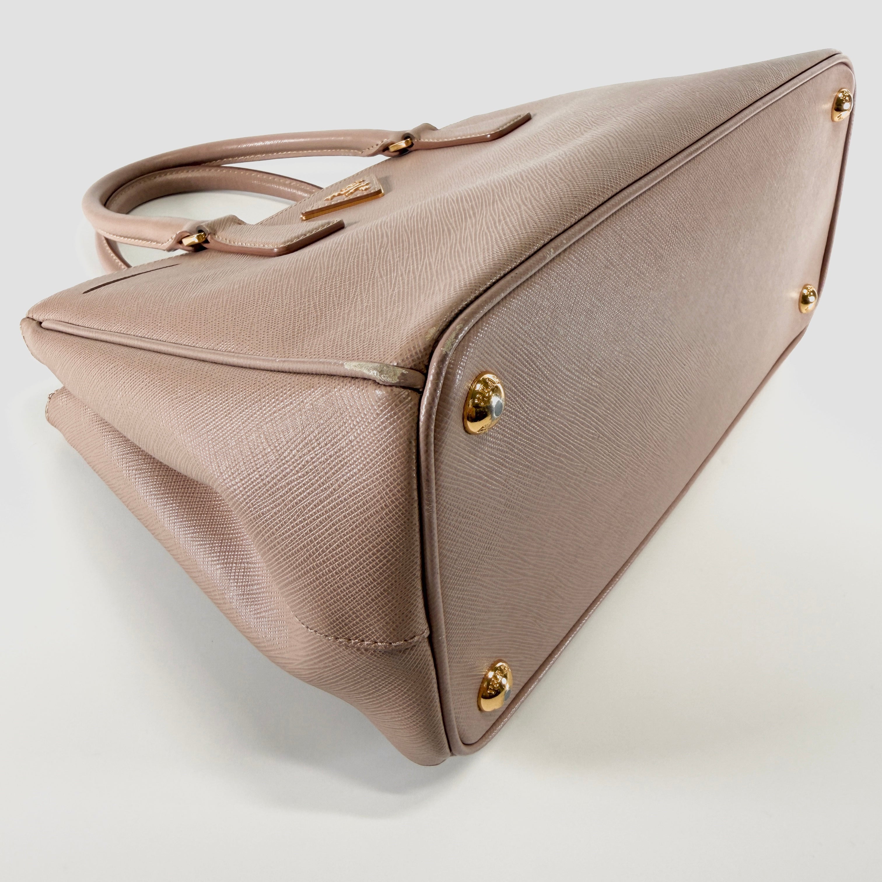 2607 secondhand PRADA Galleria 2WAY hand bag