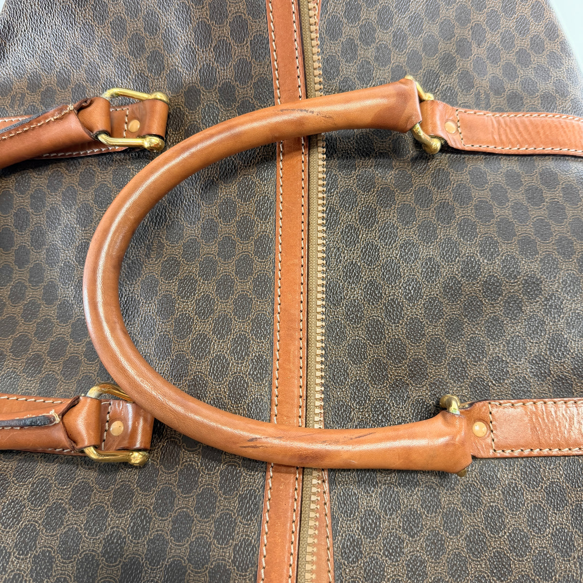 2607 secondhand CELINE Macadam Boston bag