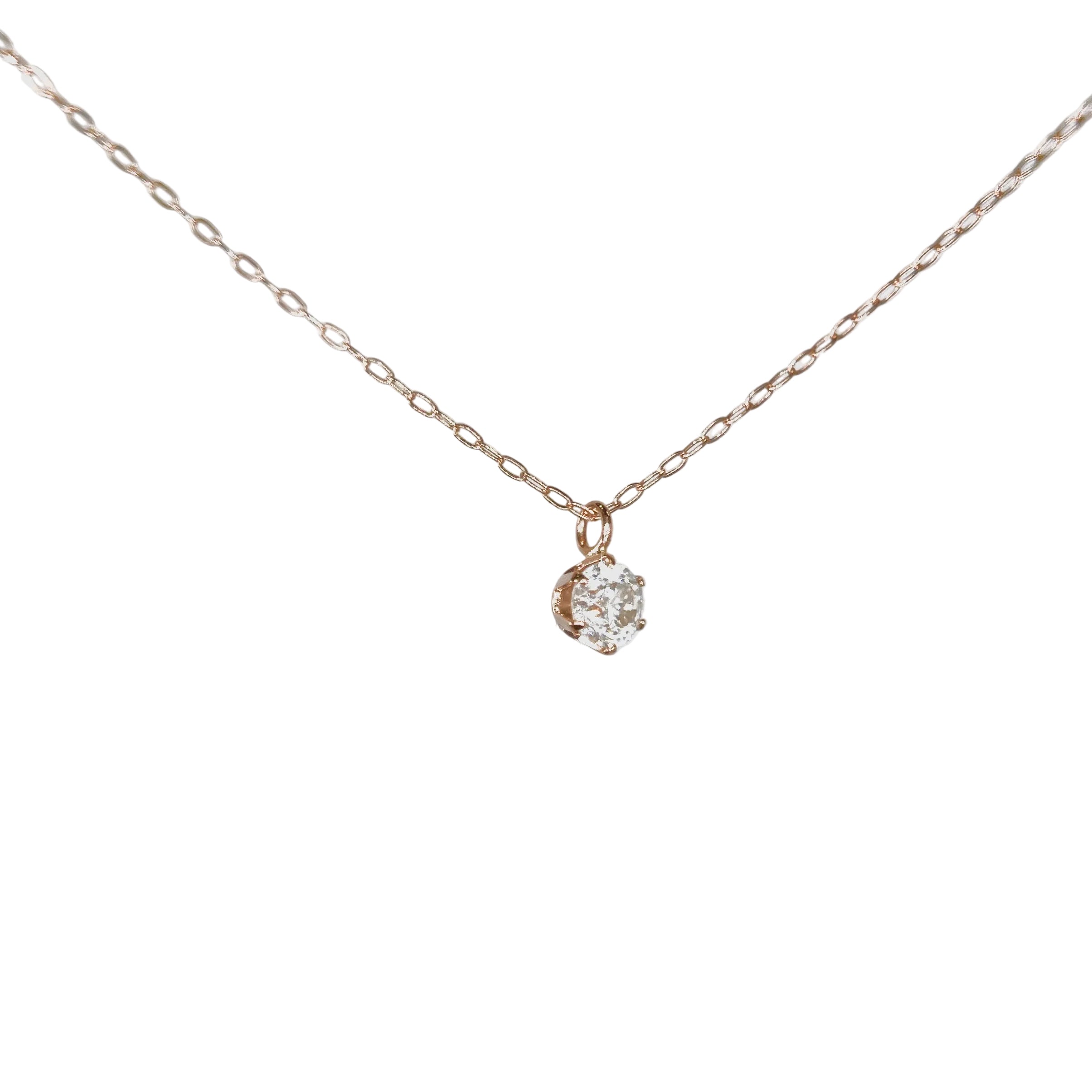 2603 secondhand K18PG D0.25ct 0.74ｇ