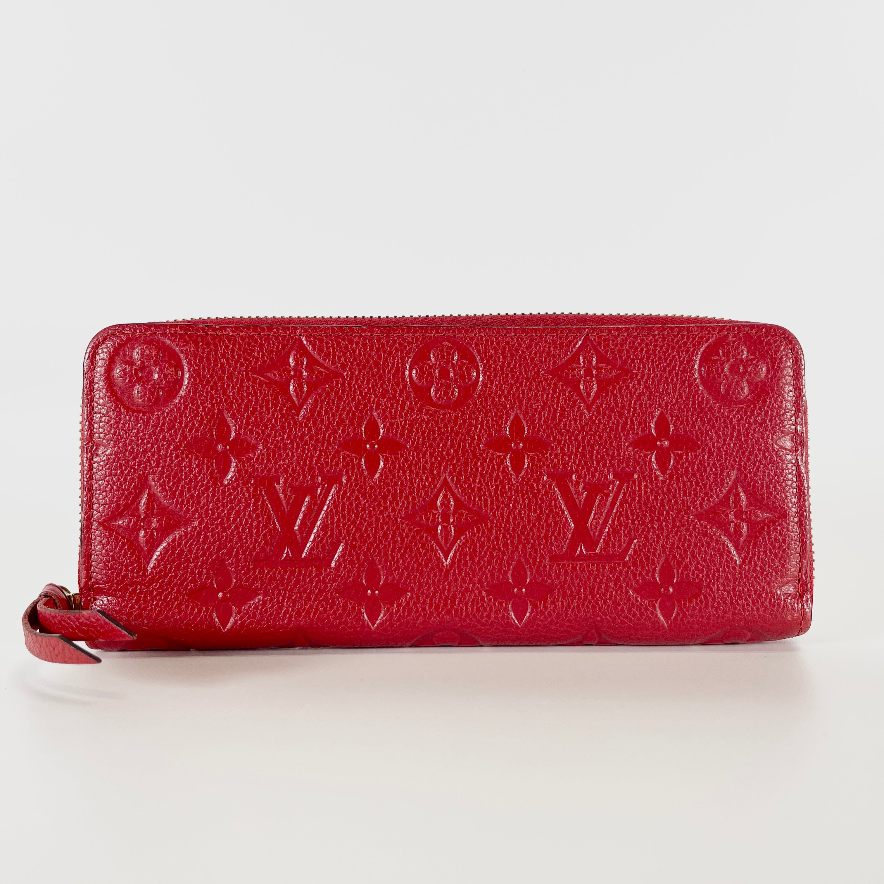 2605 secondhand LV Monogram Empreinte Portefeuille Clemence