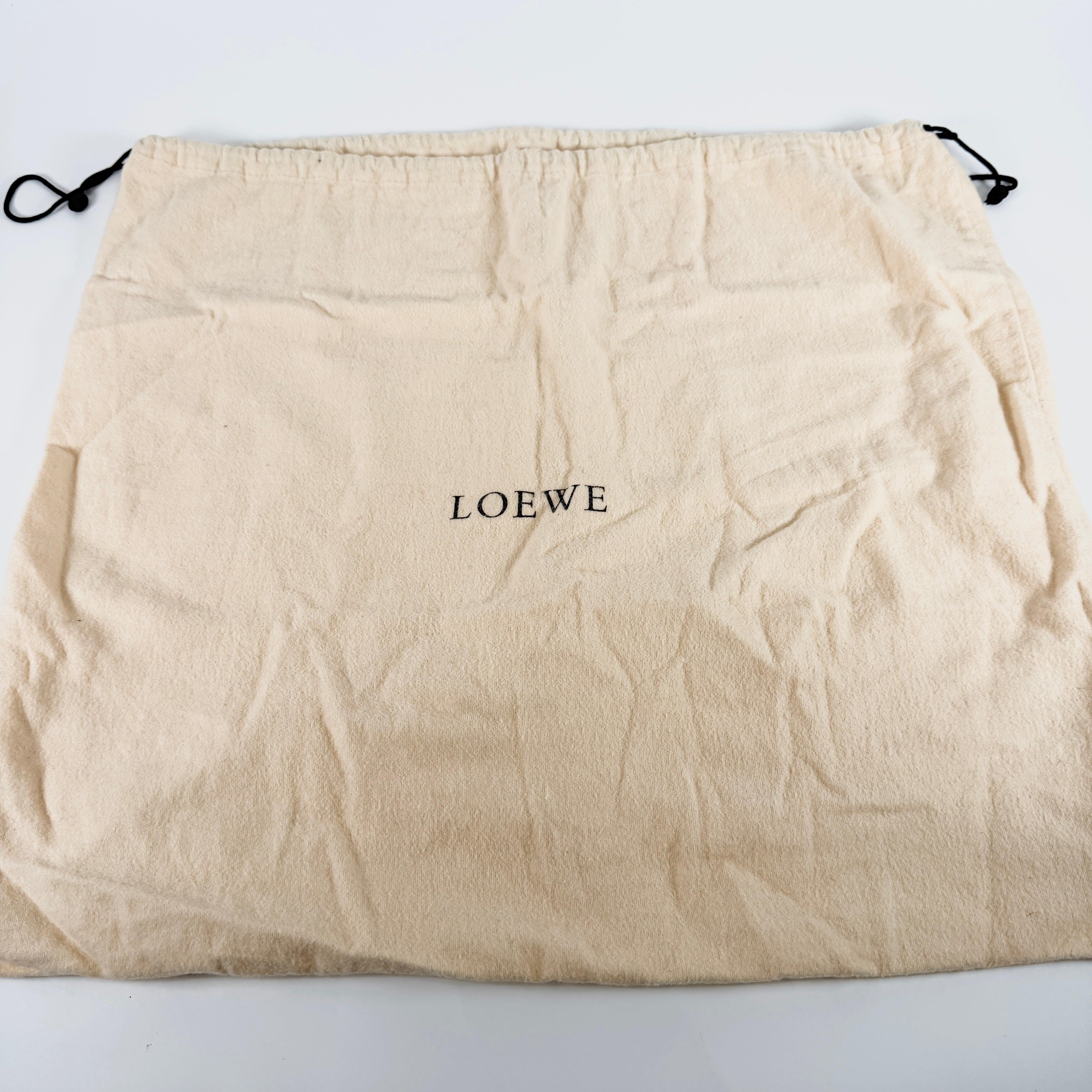 2606 secondhand LOEWE load bag leather Shoulder bag beige × blue