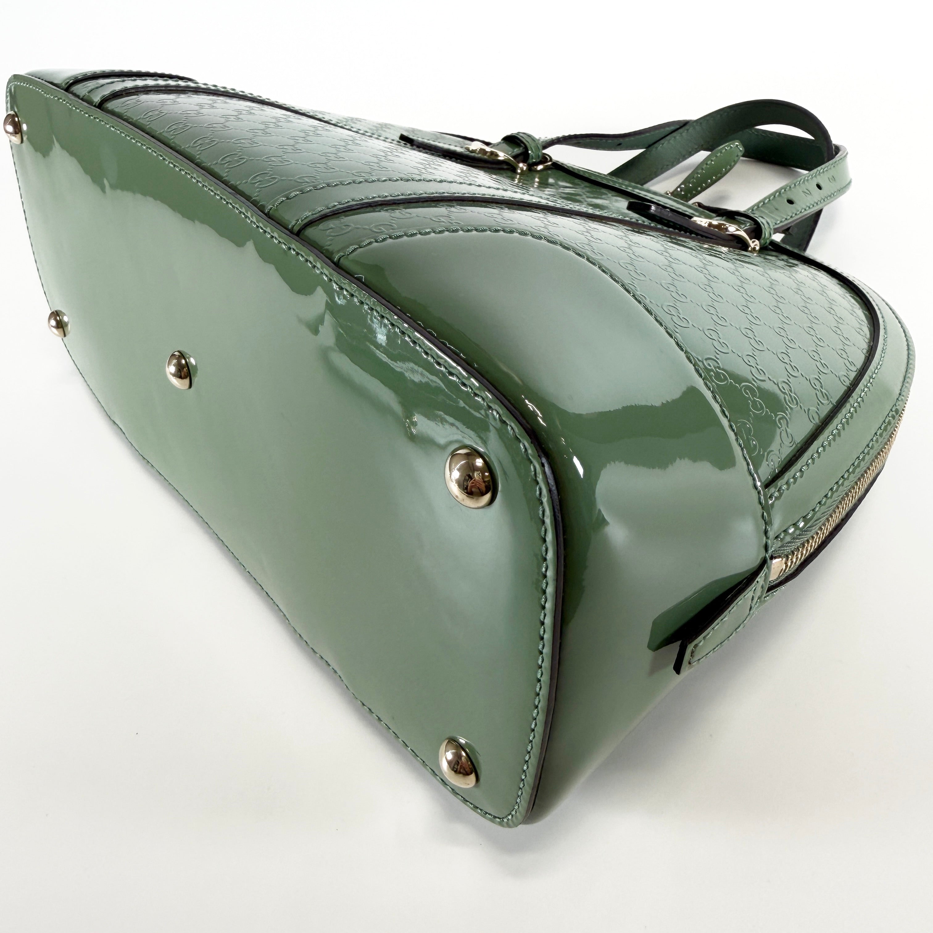 2607 secondhand GUCCI Micro GG 2WAY hand bag