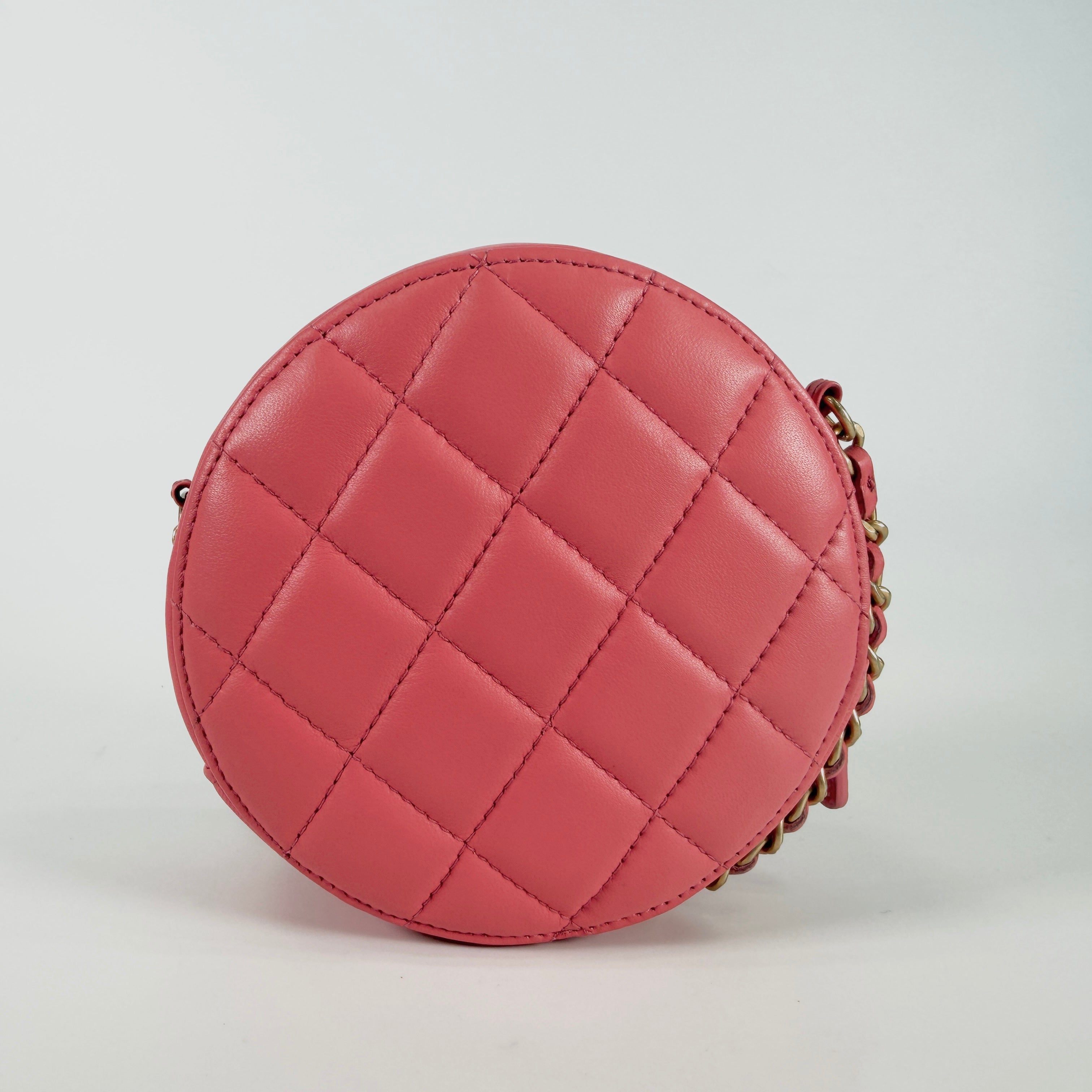 2606 secondhand CHANEL round Coco ball Chain Shoulder Bag