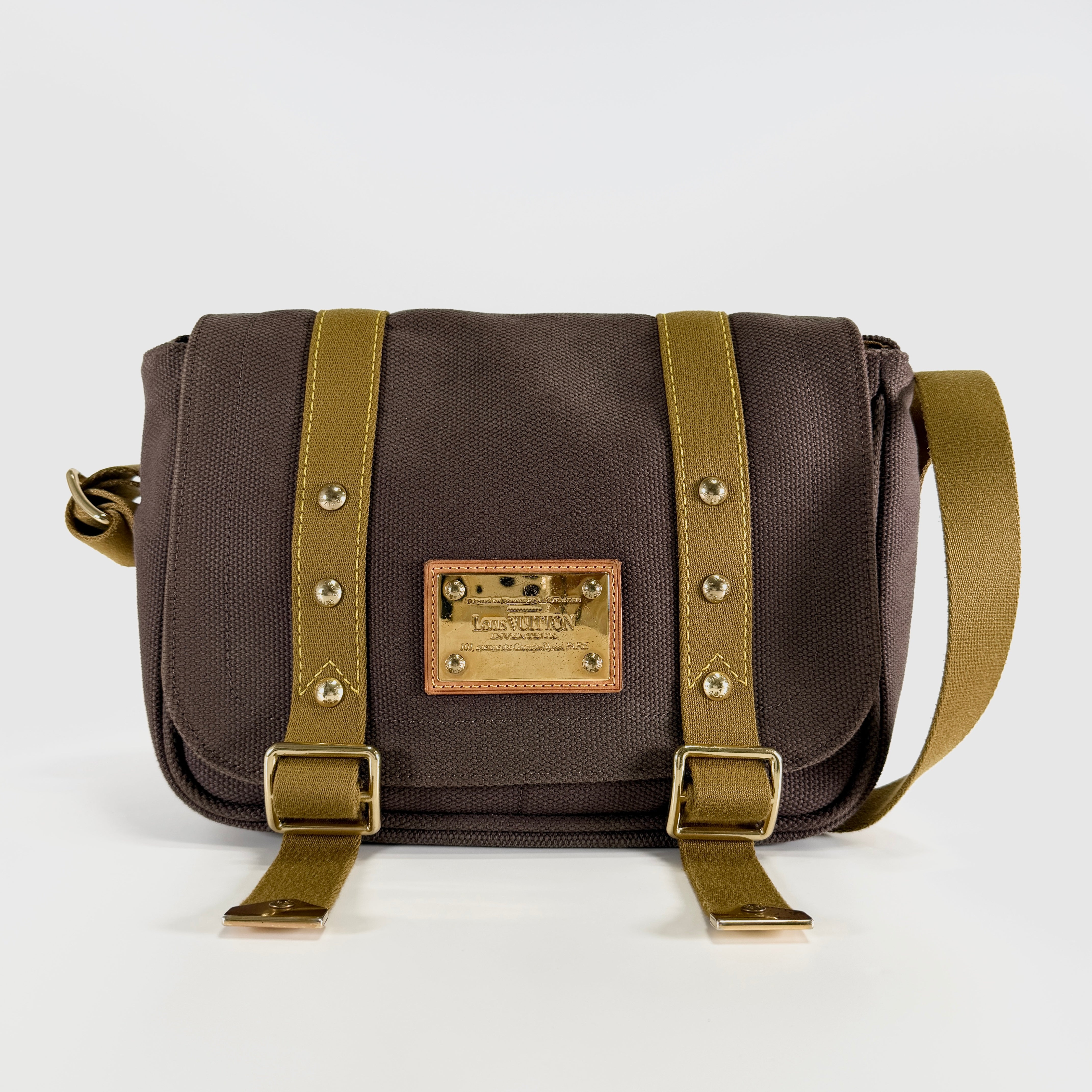 2607 secondhand LV Antigua Buzas PM