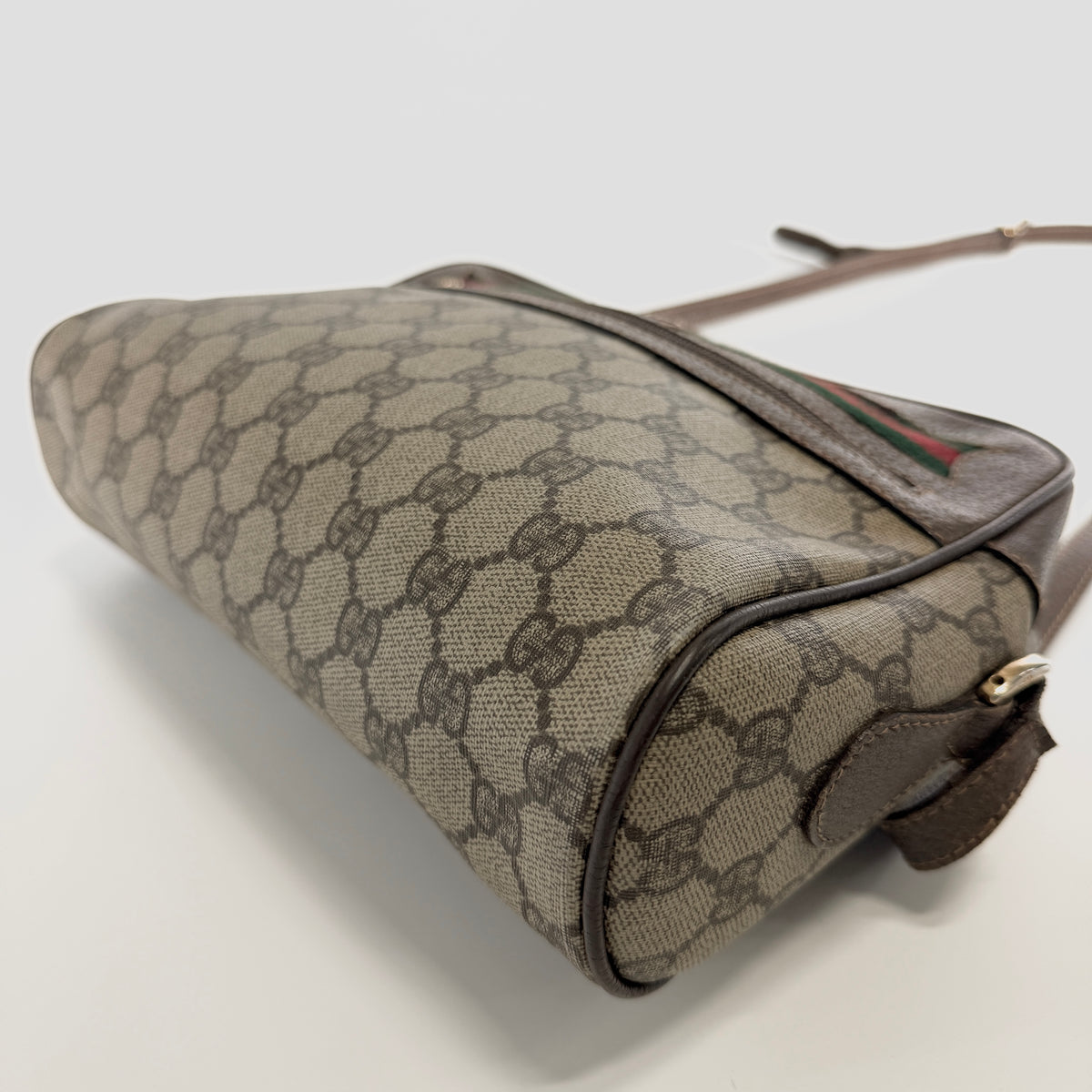 2607 secondhand GUCCI Shoulder bag WG Pattern Interlocking Front pocket Old