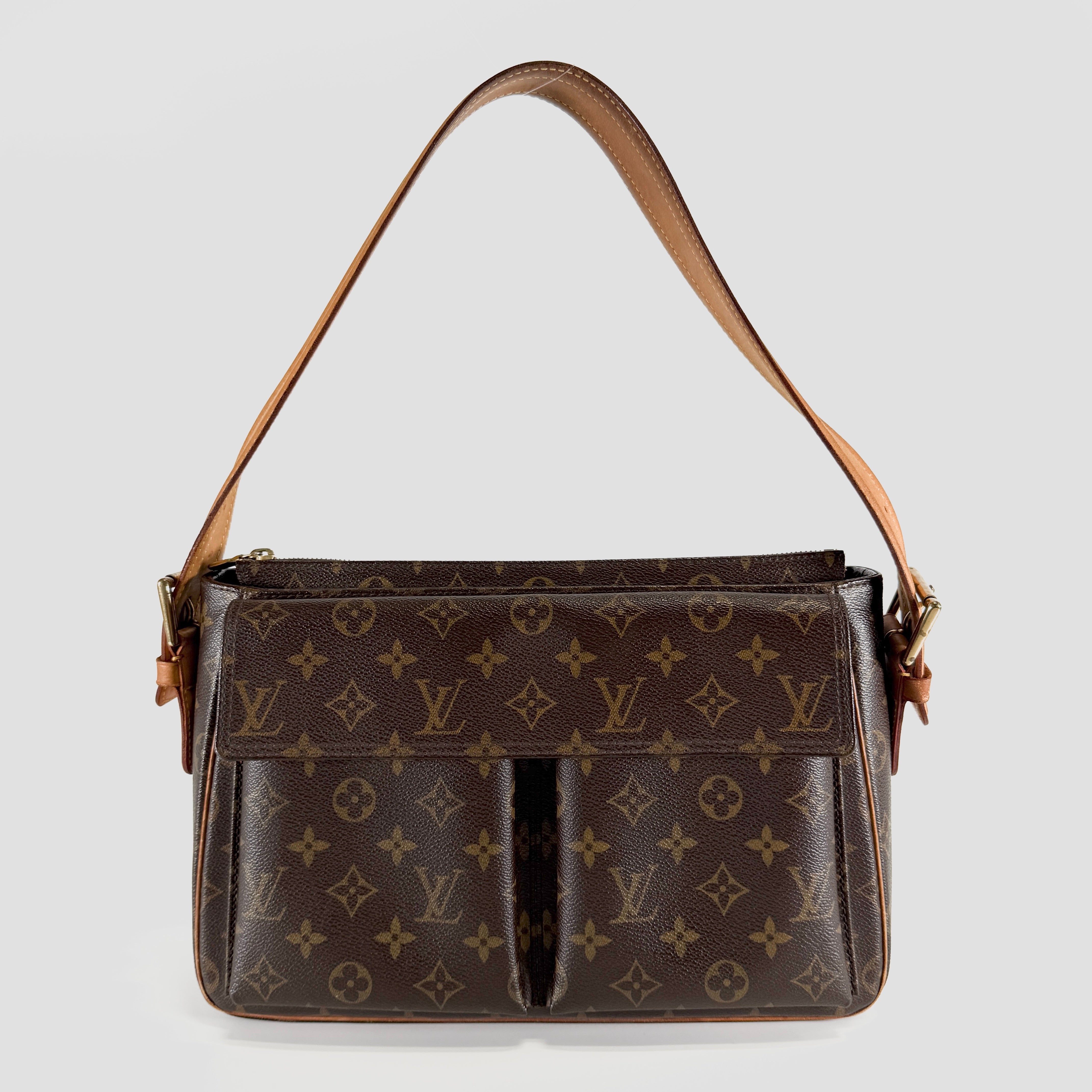 2607 secondhand LV Monogram Viva shite GM