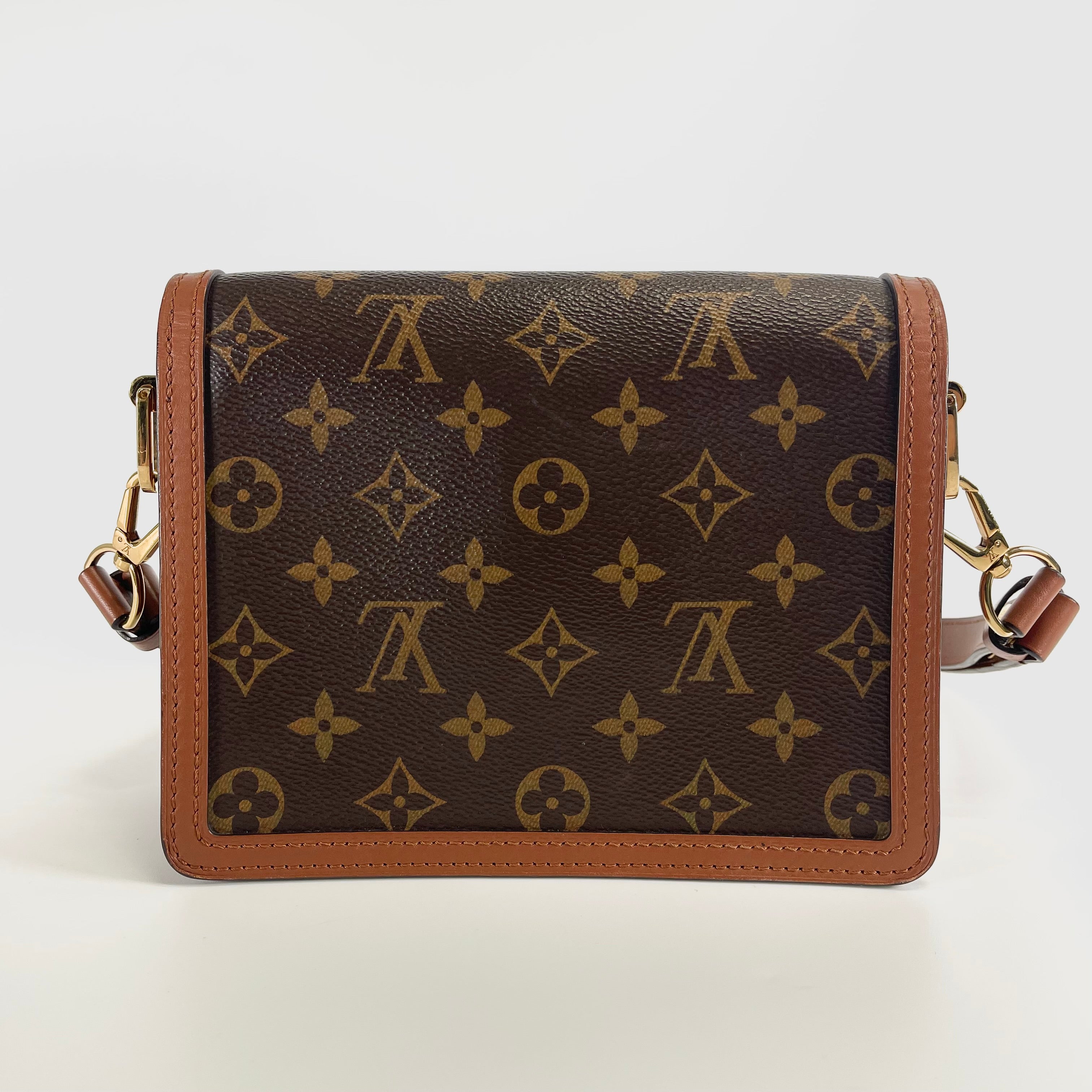 2605 secondhand LV Monogram Reverse M44580 Dauphine MINI strap