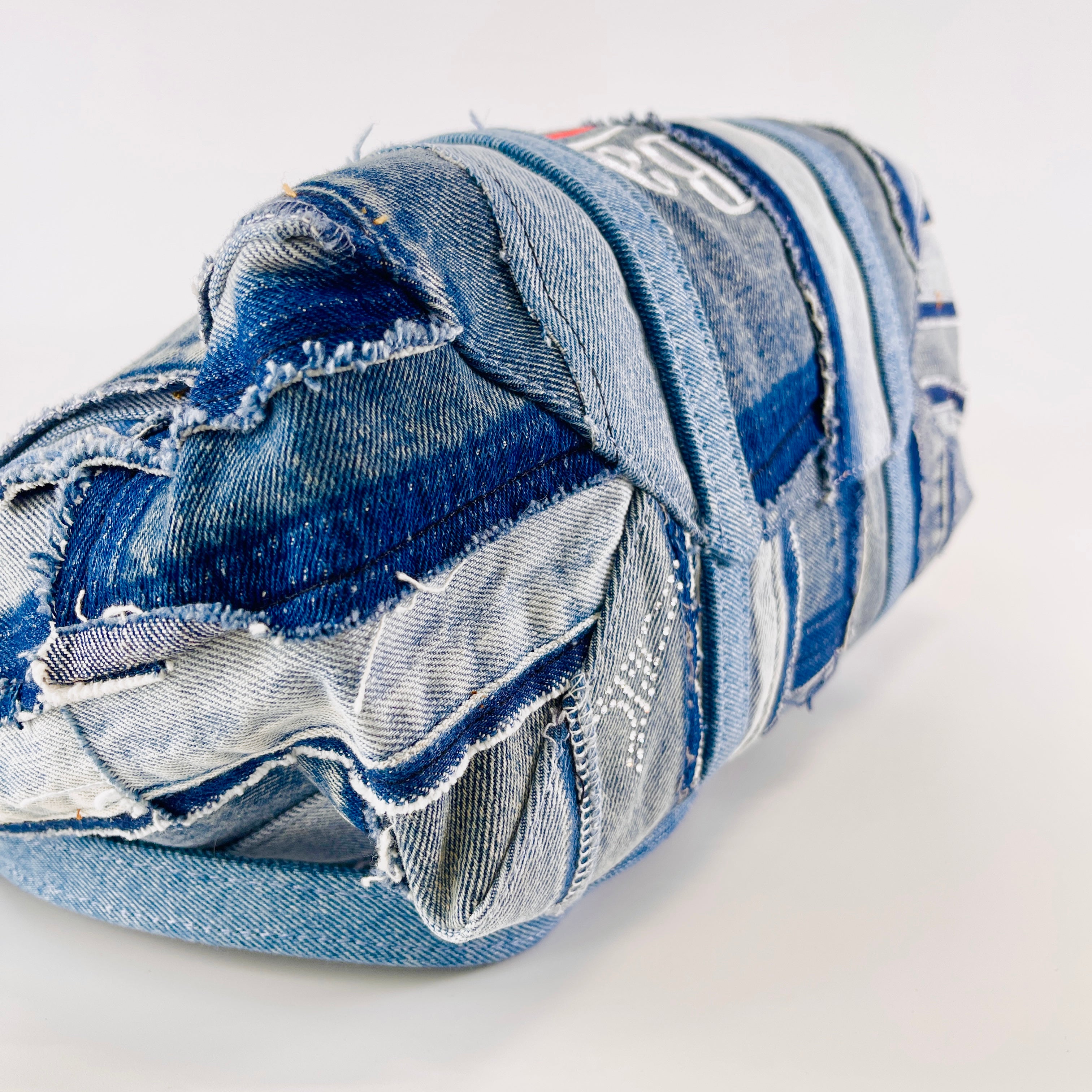2603 secondhand BALENCIAGA Barbes denim blue