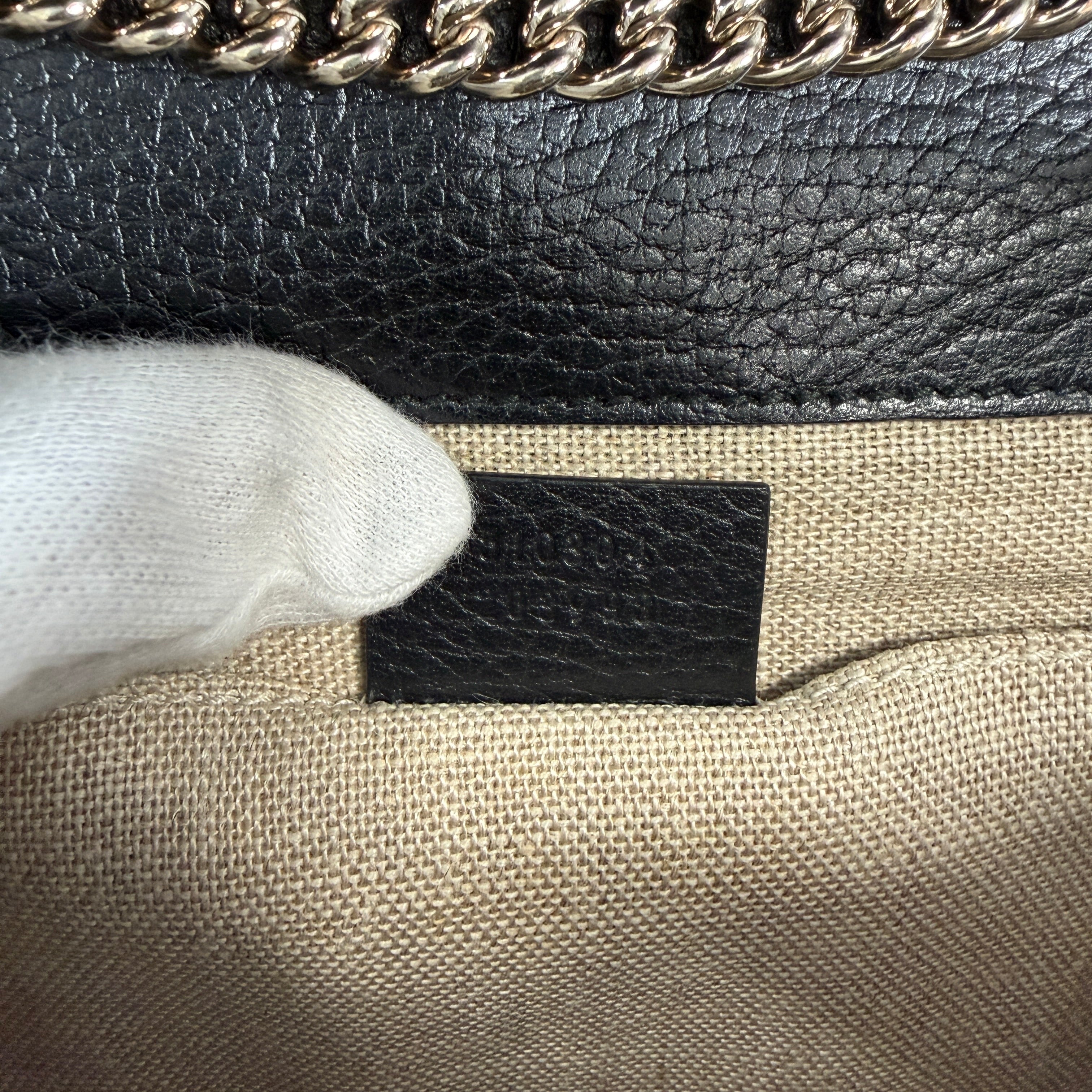 2606 secondhand GUCCI Interlocking Chain Shoulder Bag