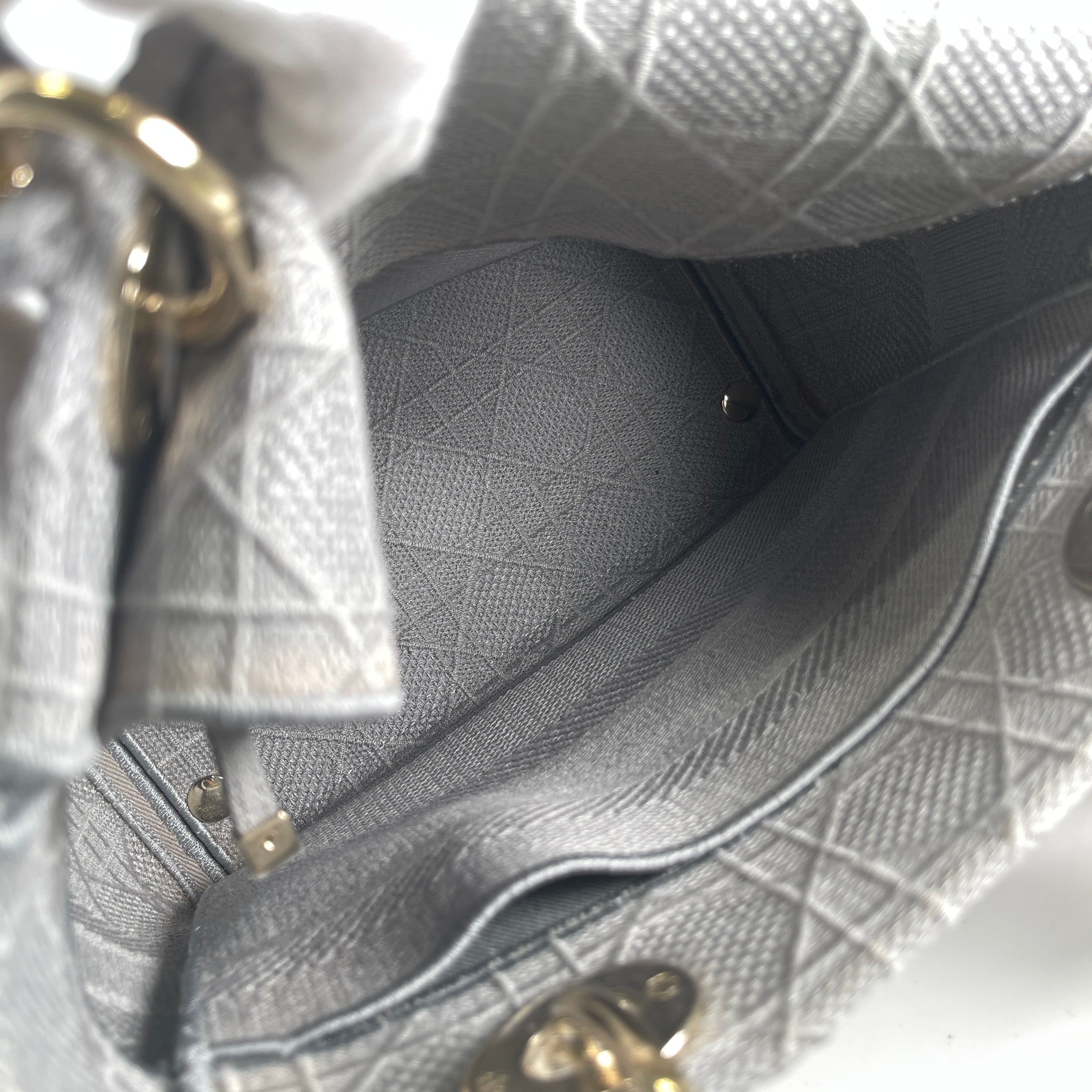 2604 secondhand CD 2WAY Cannage canvas gray