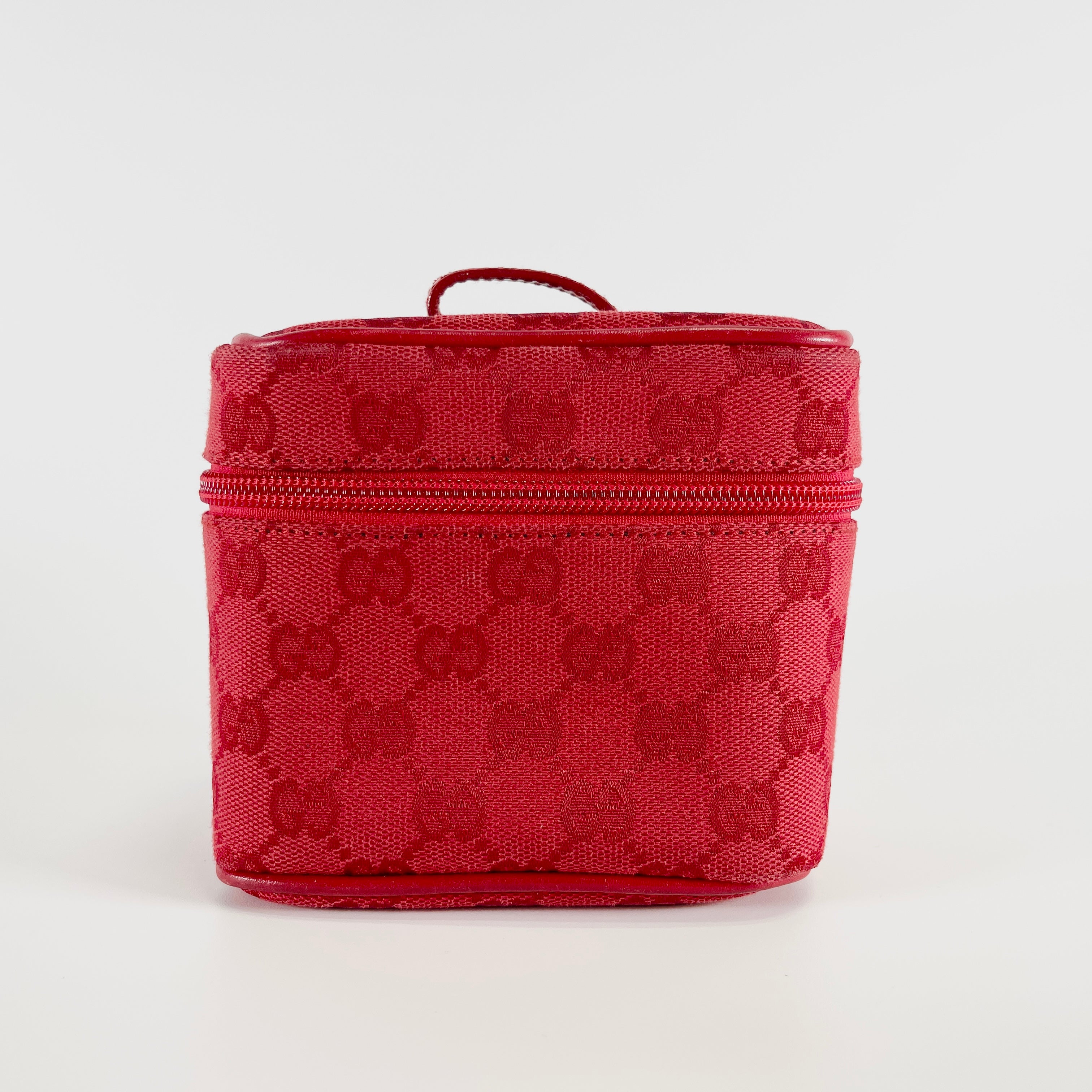 2605 secondhand GUCCI GG canvas mini Vanity