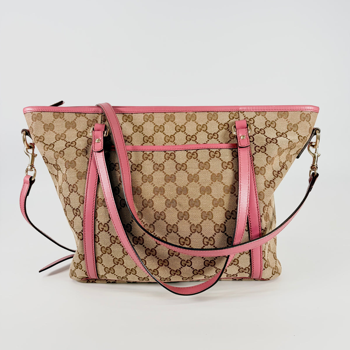 2605 secondhand GUCCI GG canvas 2WAY Tote Bag
