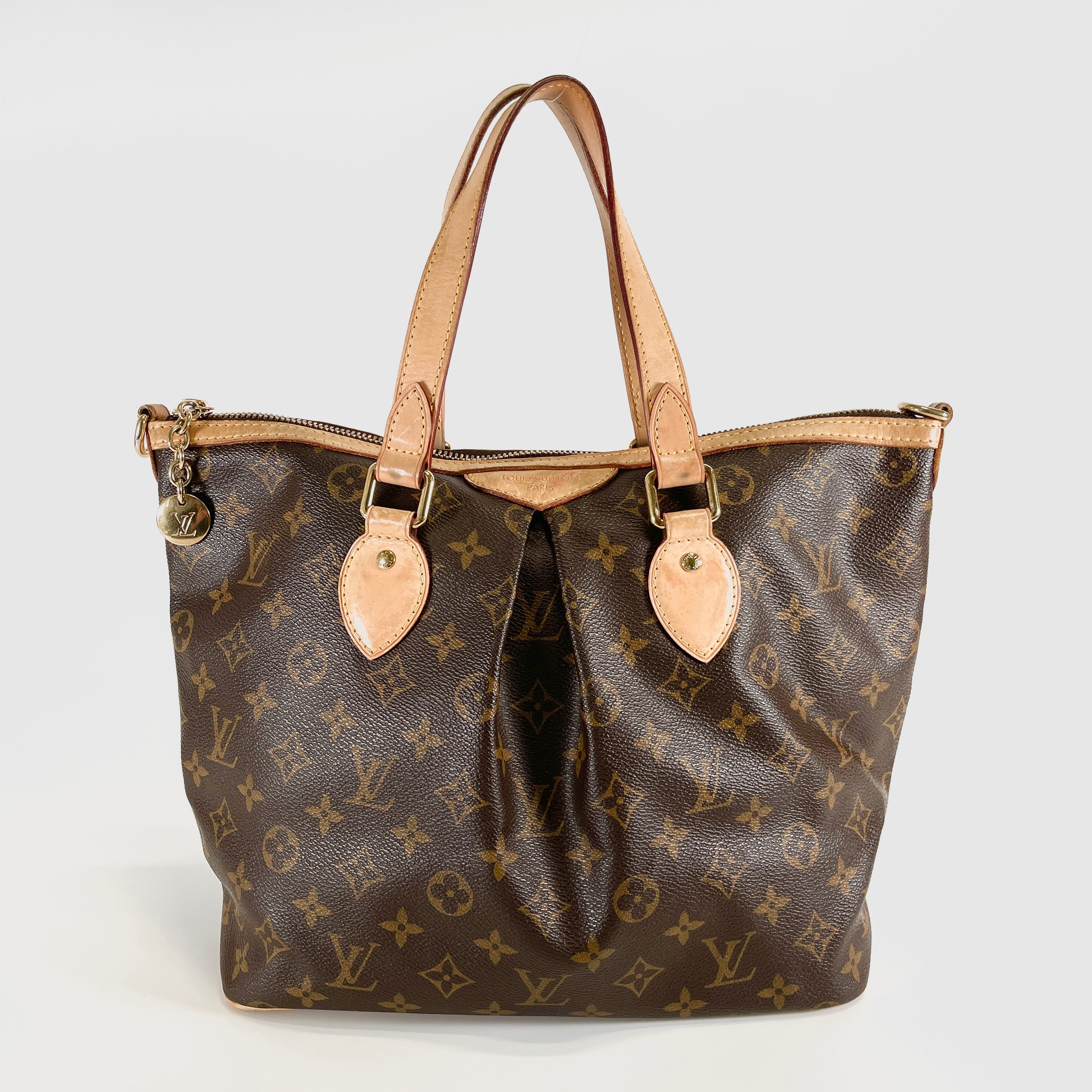 2605 secondhand LOUIS VUITTON Monogram Palermo M40145 SD1124