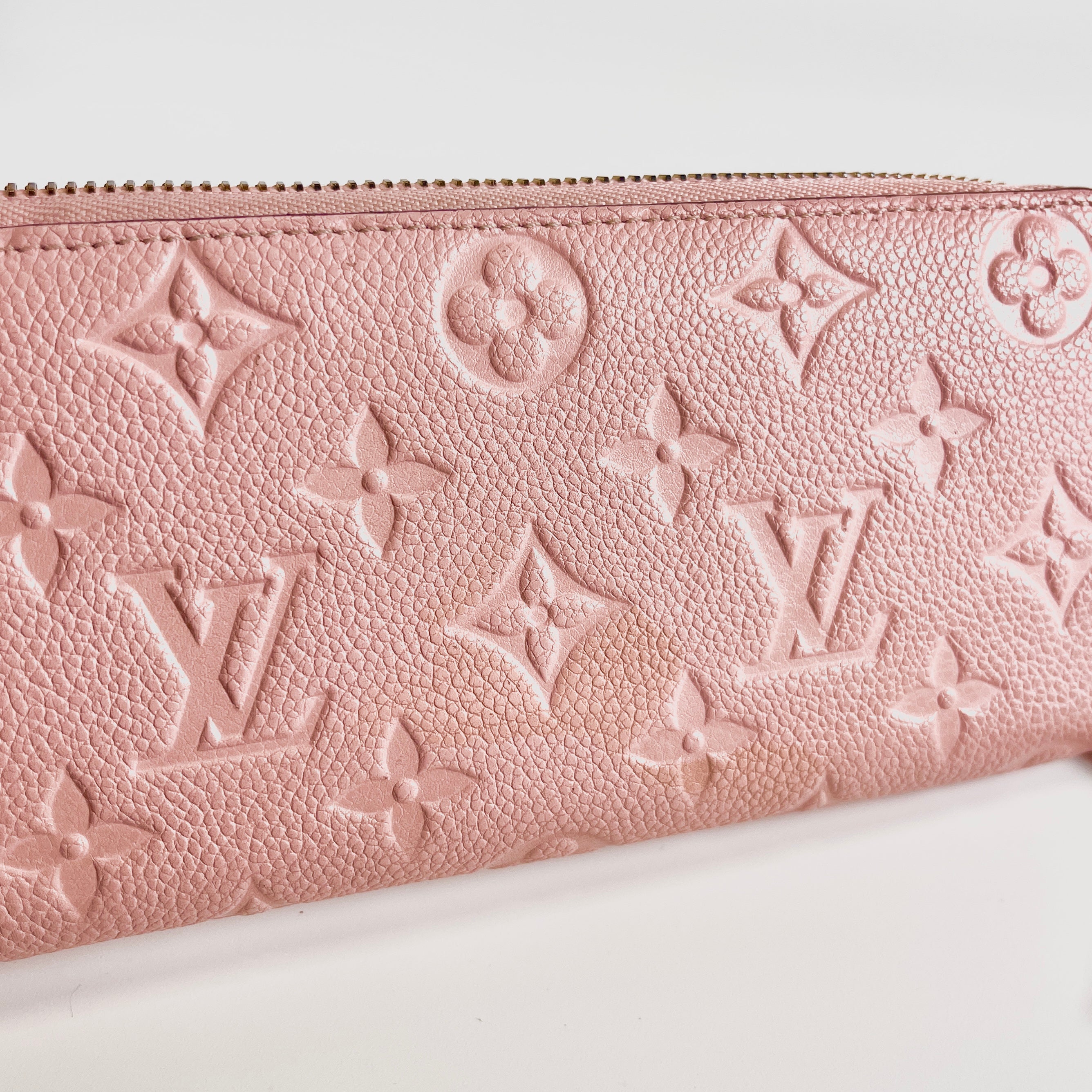 2603 secondhand LV Monogram Empreinte Portefeuille Clemence