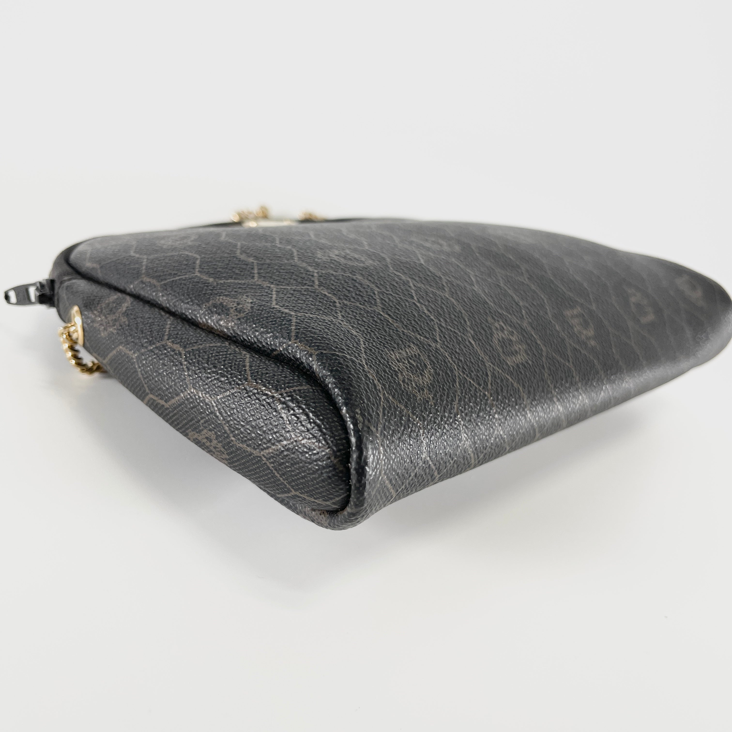 2604 secondhand CD honeycomb Chain Shoulder Bag