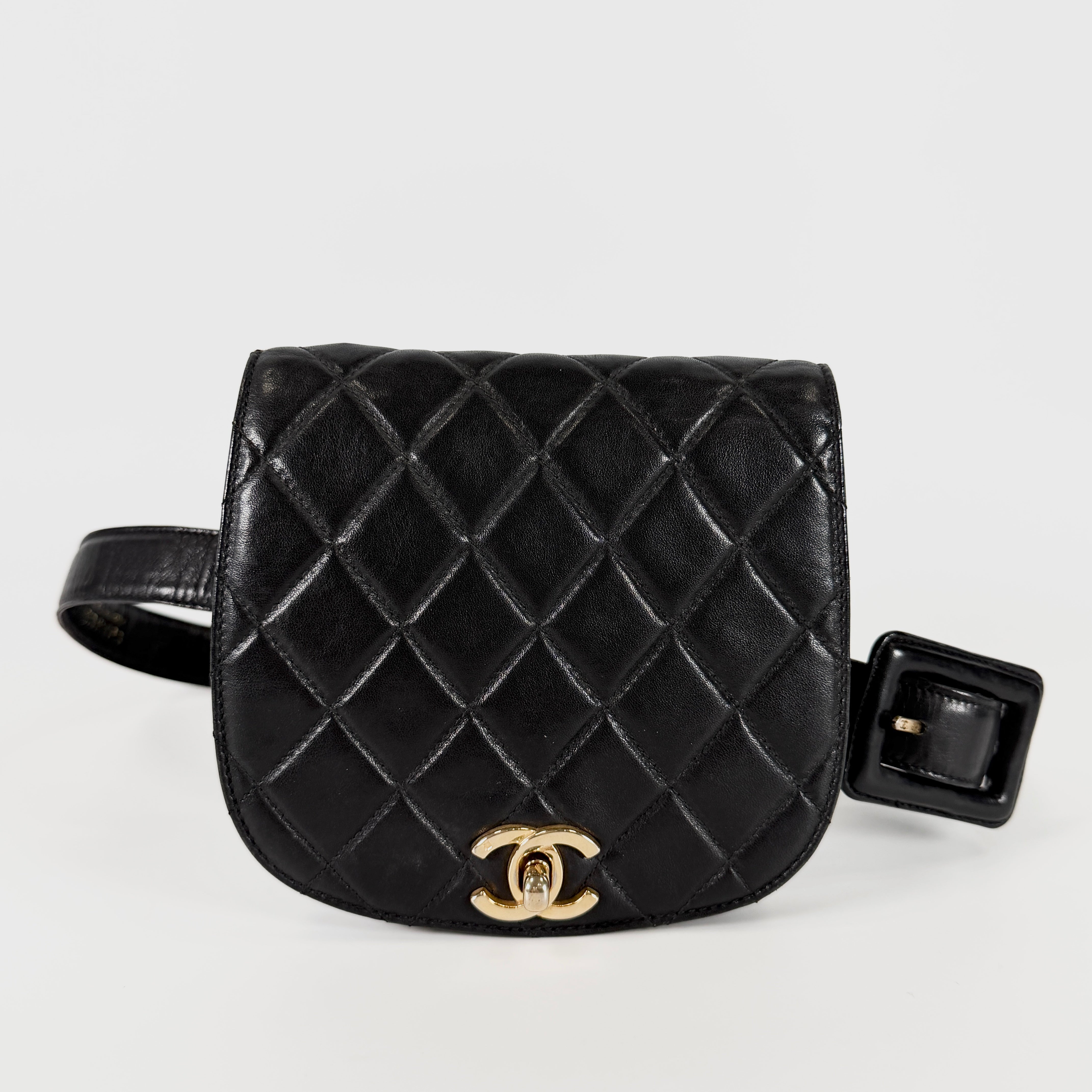 2606 secondhand CHANEL Body Bag / Waist Bag Matelasse
