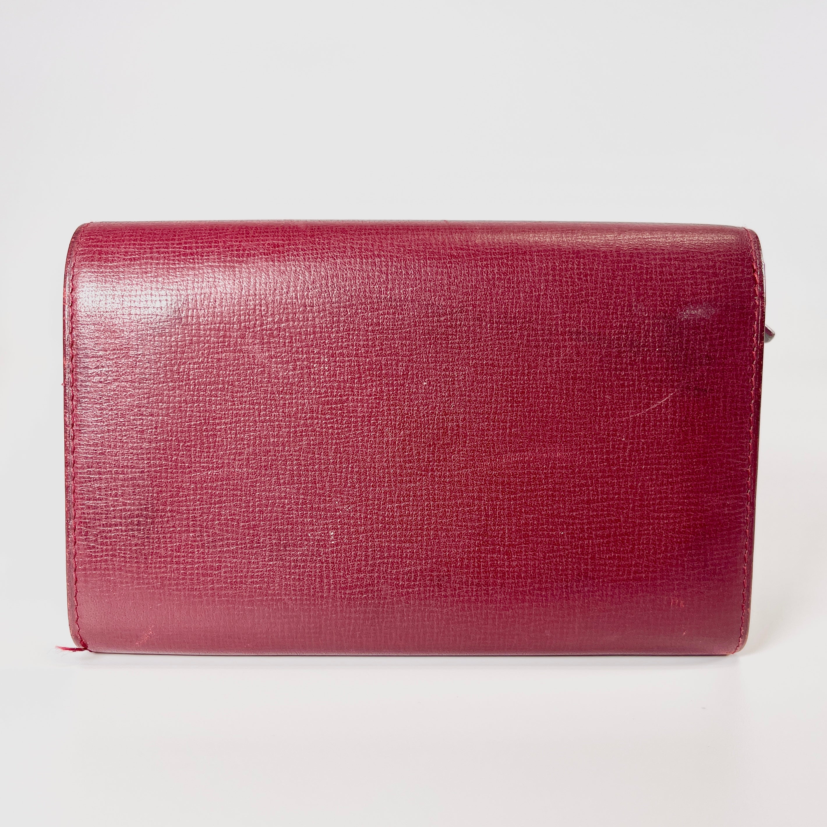 2603 secondhand CARTIER Bifold wallet