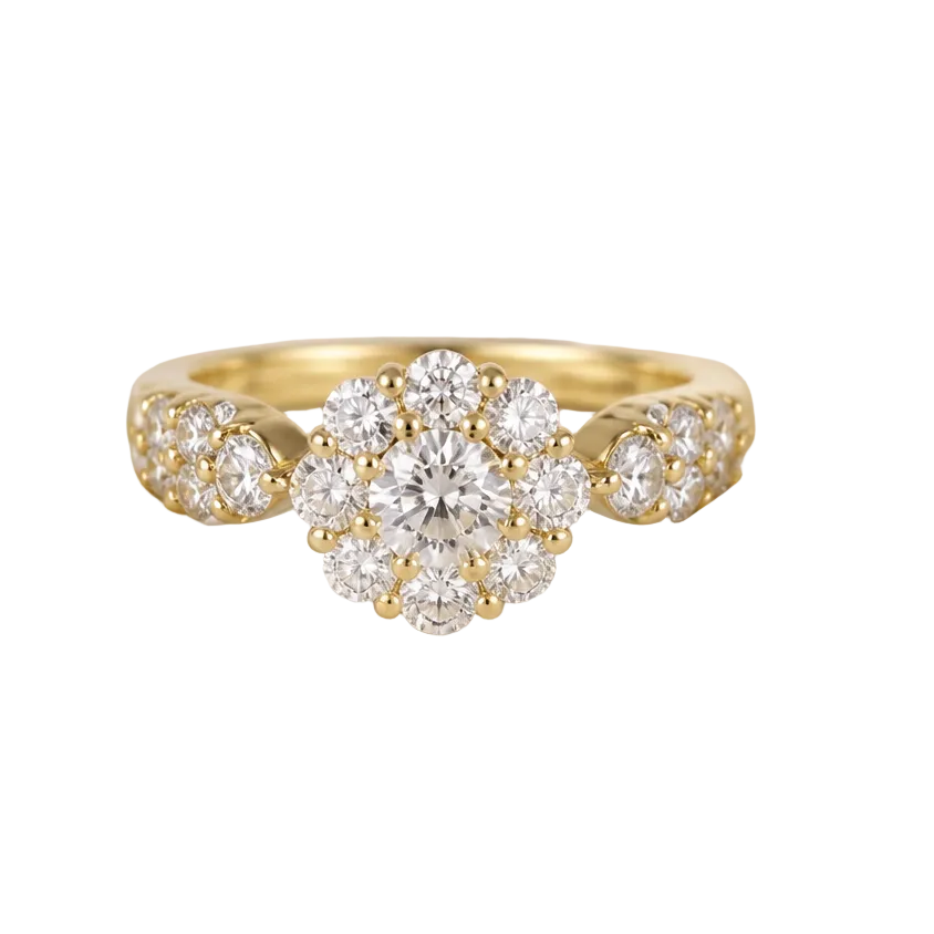 2606 secondhand K18 D0.22/0.64ct 2.77ｇ
