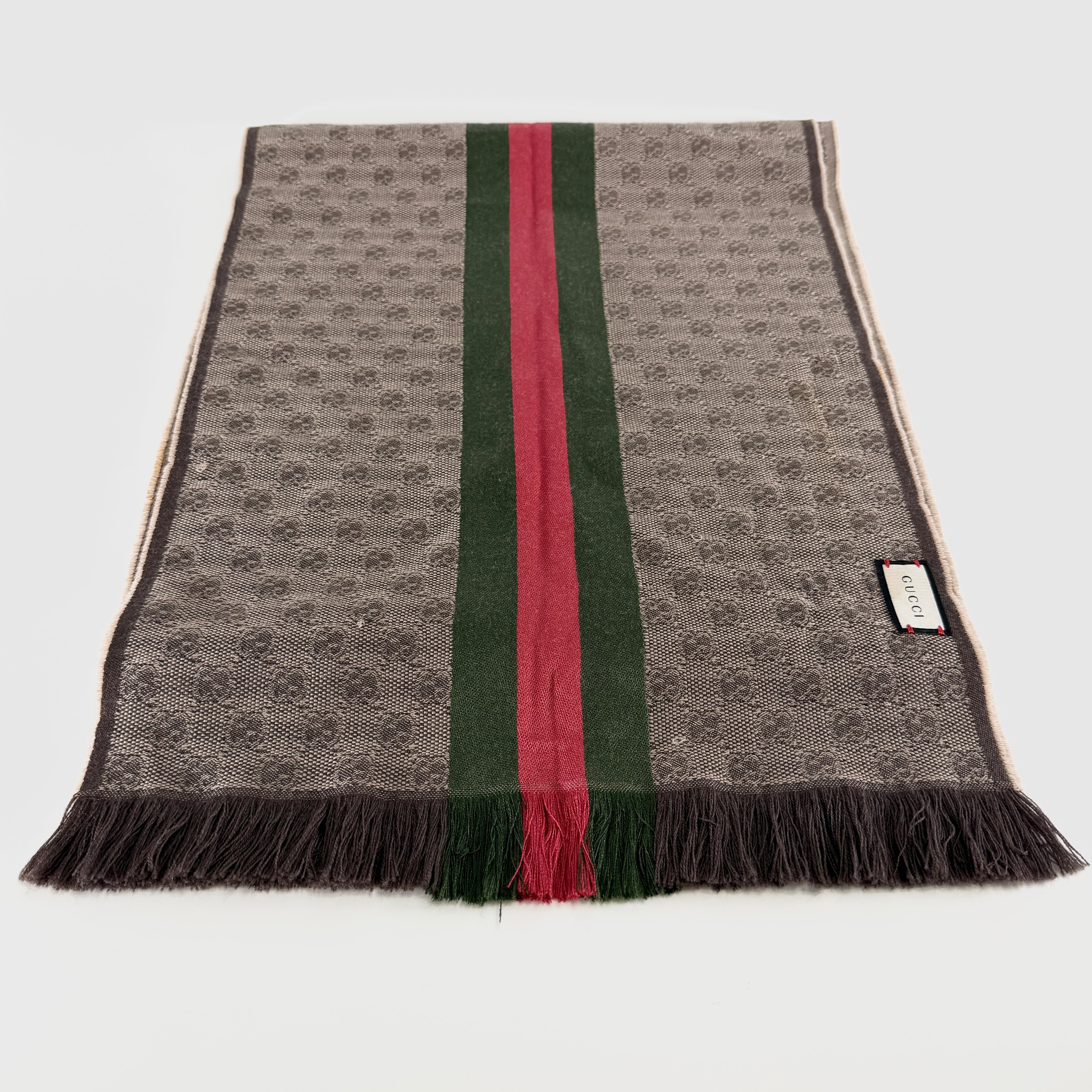 2606 secondhand GUCCI muffler Stole 147351 4G704