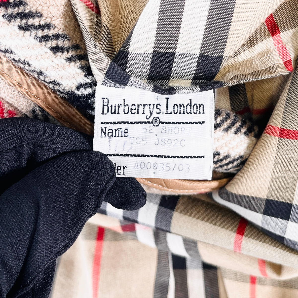 2606 secondhand BURBERRY coat beige