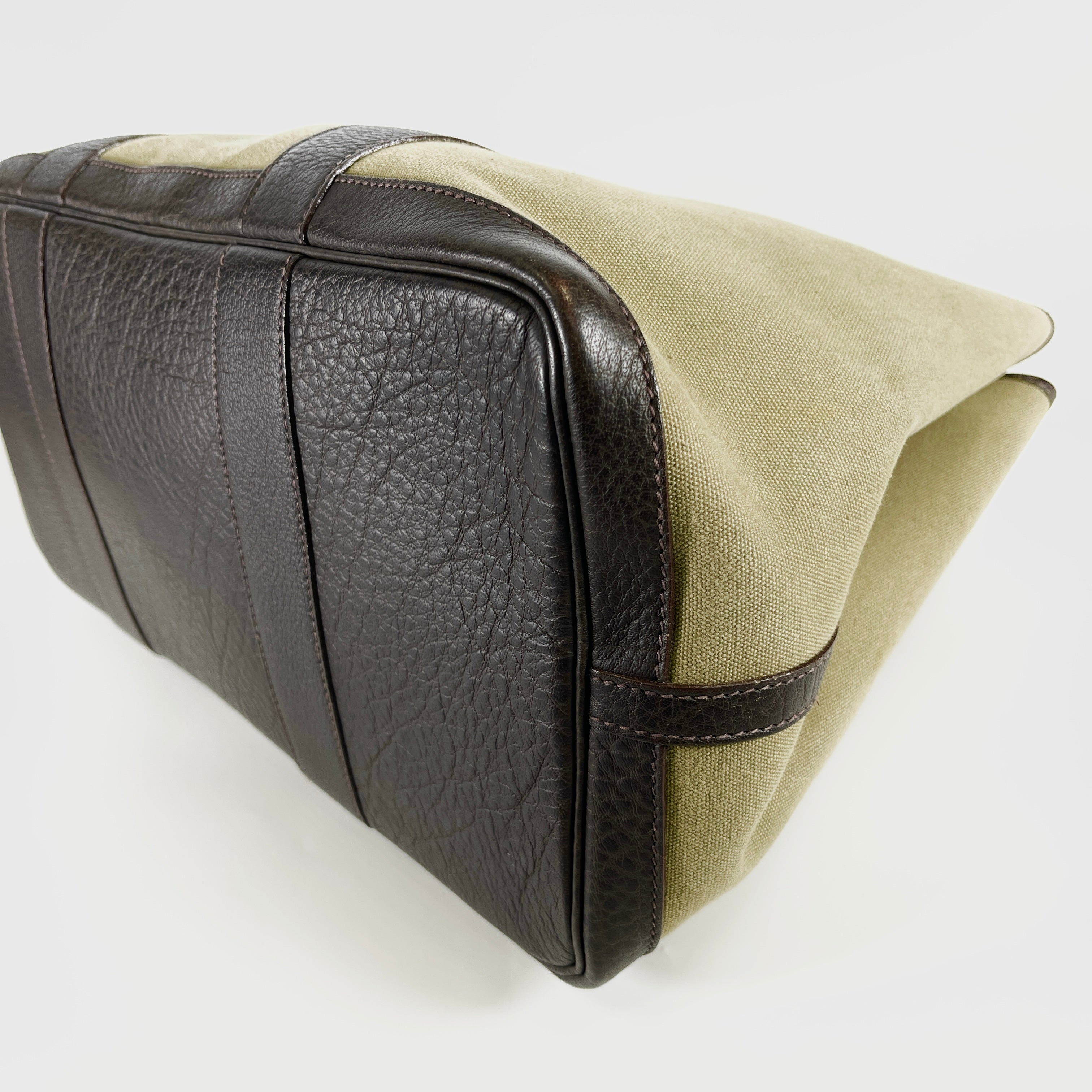 2605 secondhand HERMES brand bag Garden Party PM F Khaki