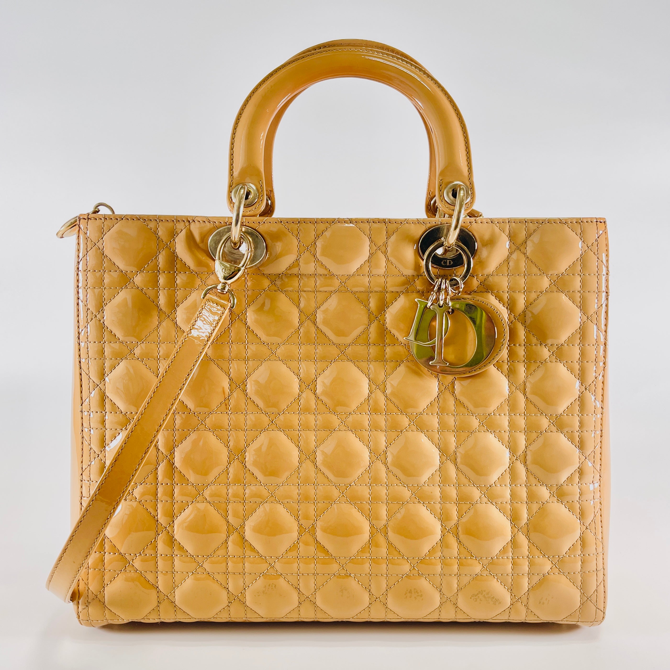 2603 secondhand CD hand bag 2WAY Lady Dior