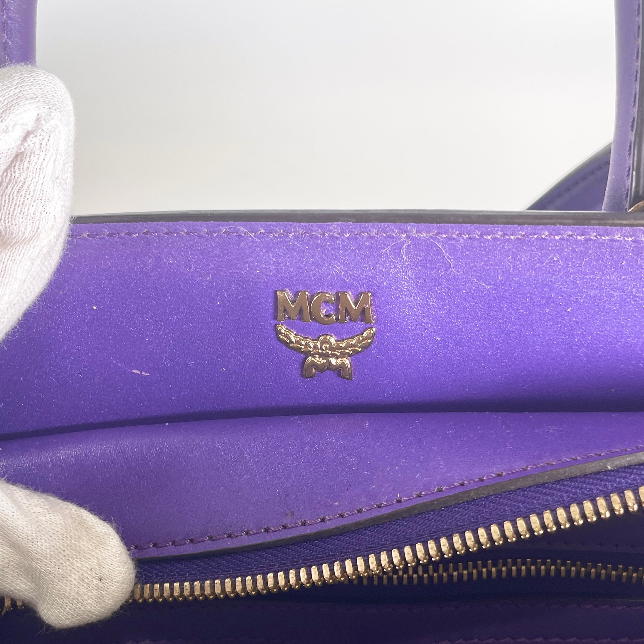 2605 secondhand MCM 2Way bag