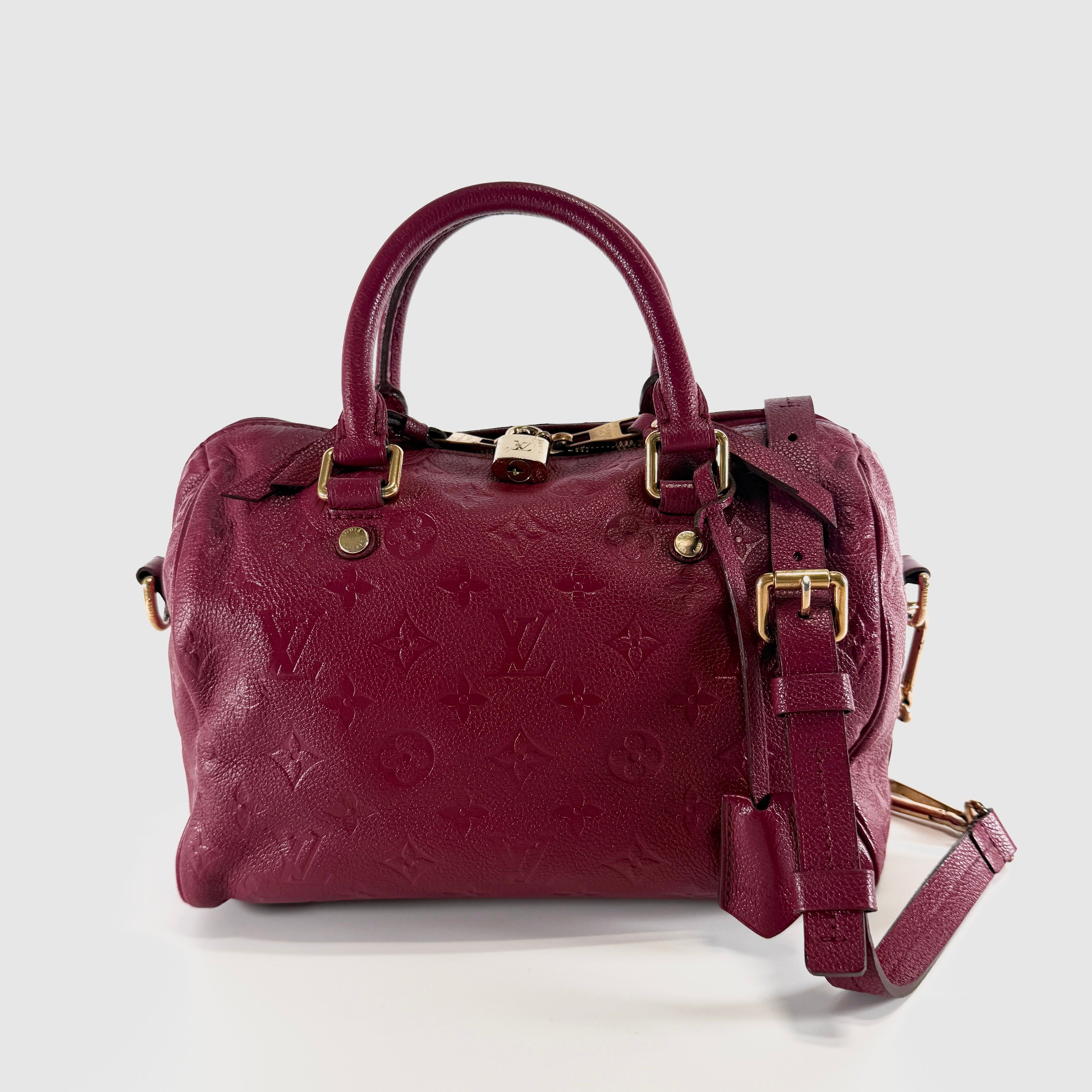 2606 secondhand LV bag / others Speedy Bandouliere Empreinte