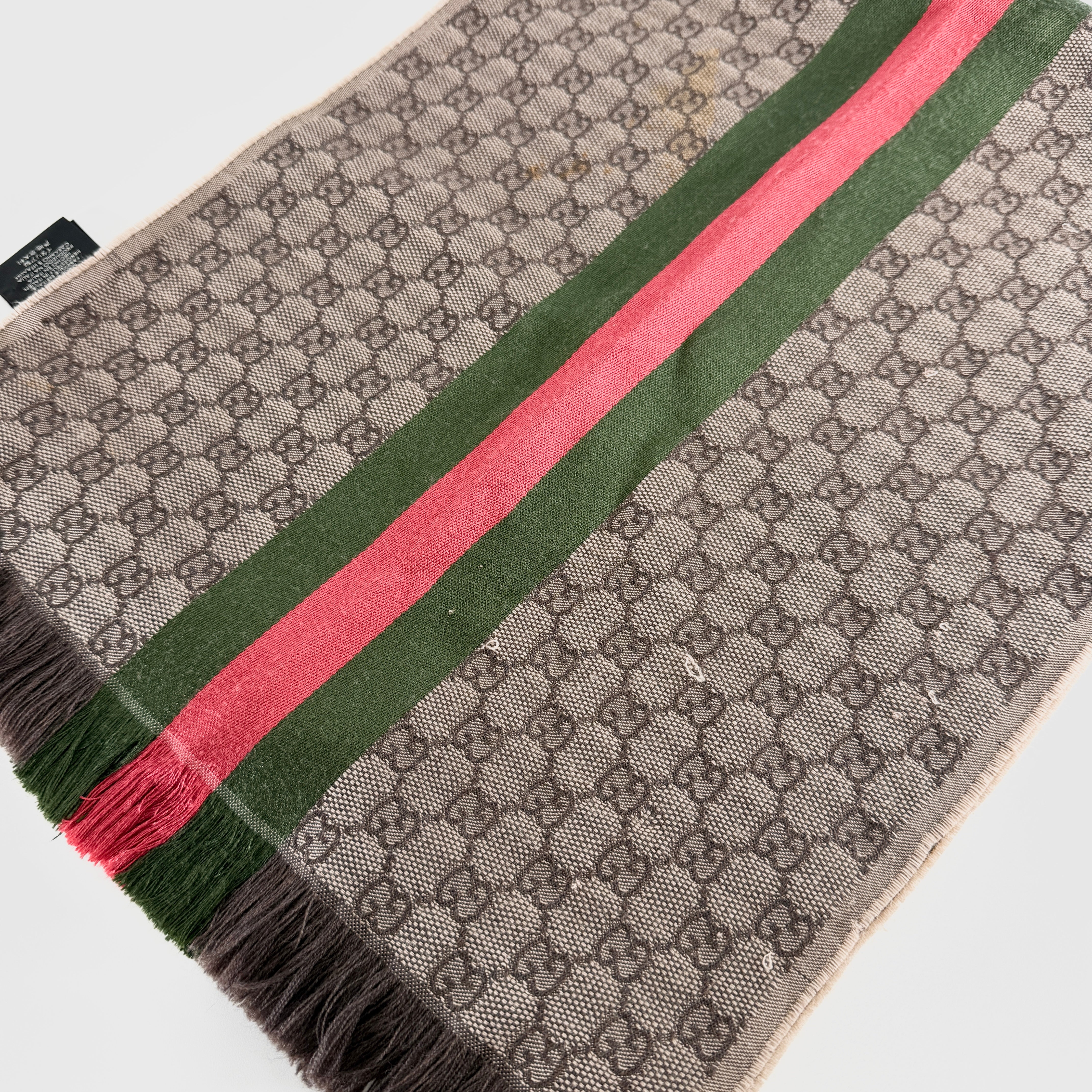 2606 secondhand GUCCI muffler Stole 147351 4G704