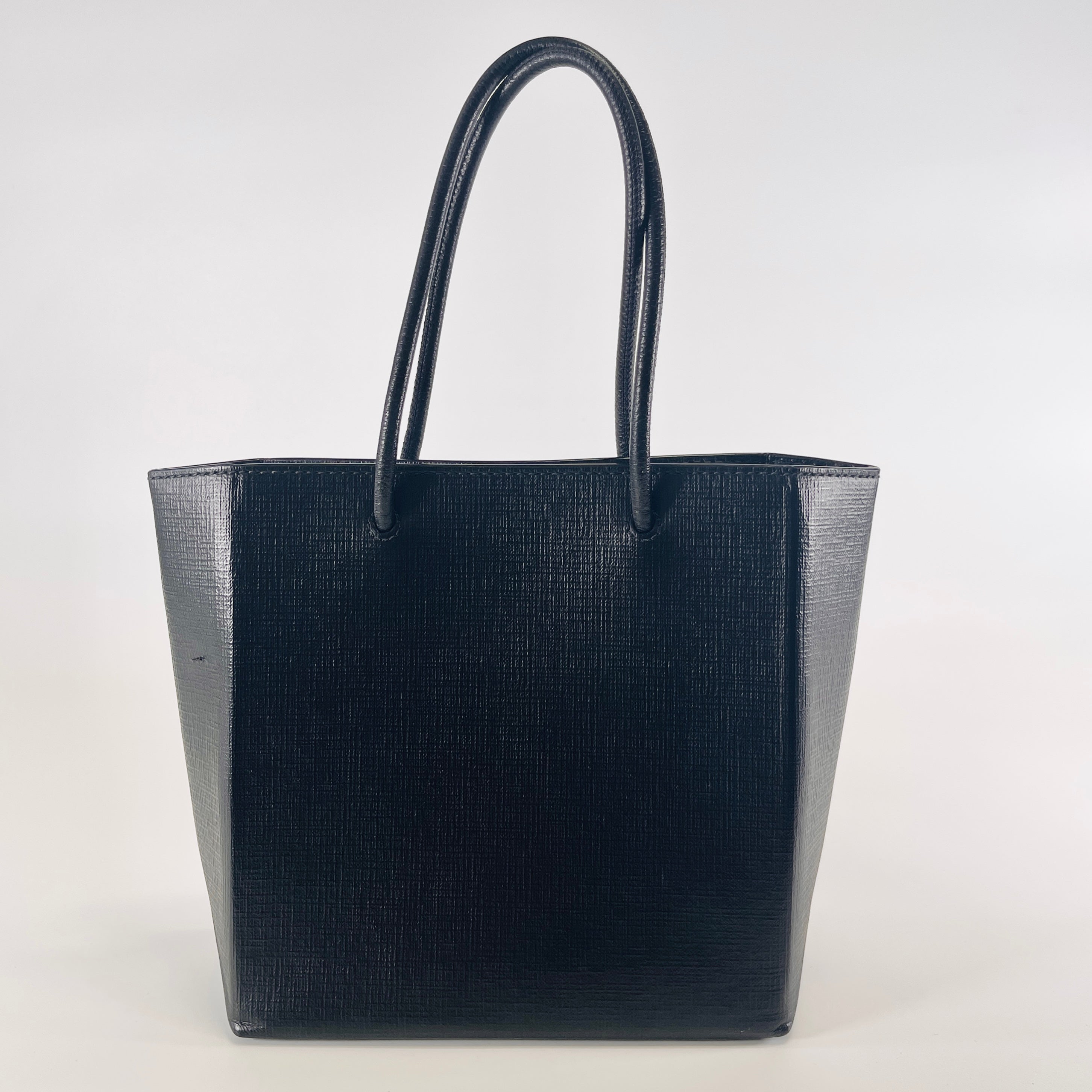 2603 secondhand BALENCIAGA brand bag shopping Tote XXS shoulder black 50