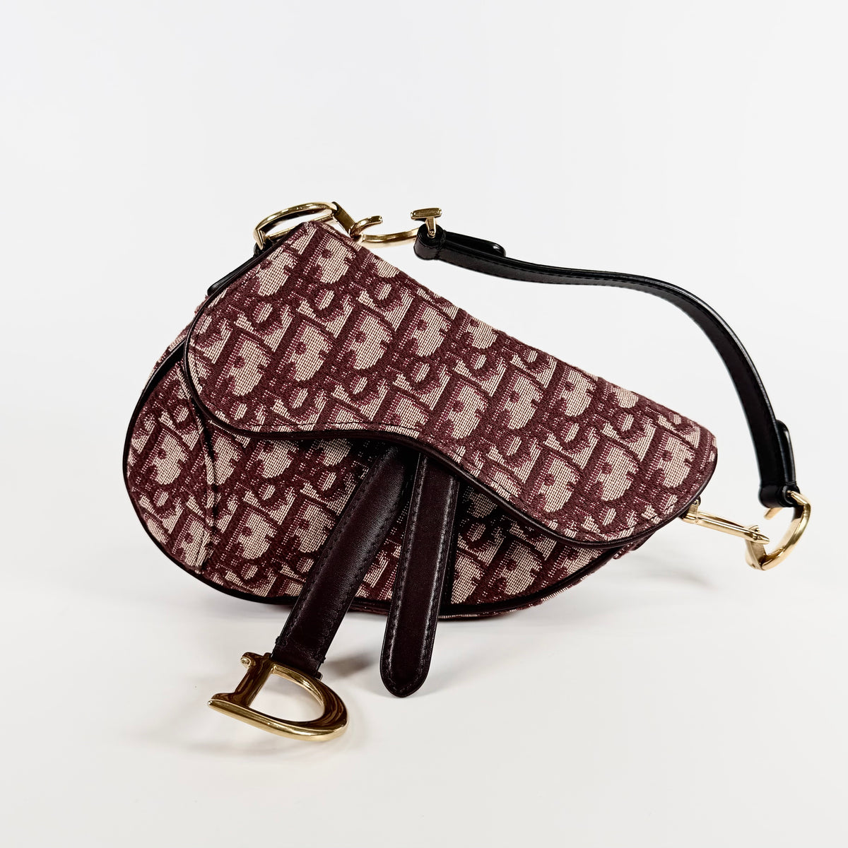 2607 secondhand CD  Separate exhibition Trotter canvas saddle Bordeaux box