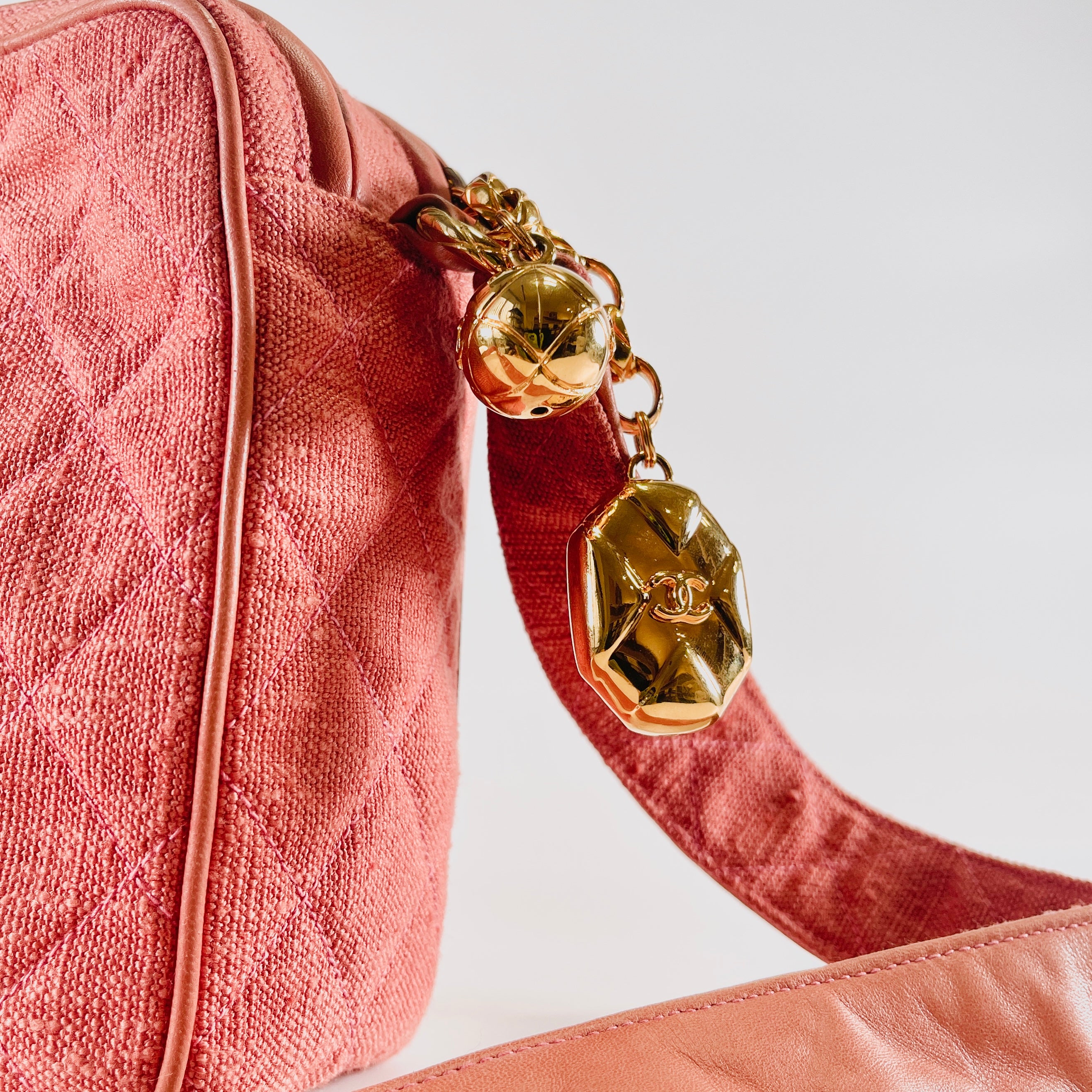 2603 secondhand CHANEL cotton Shoulder bag