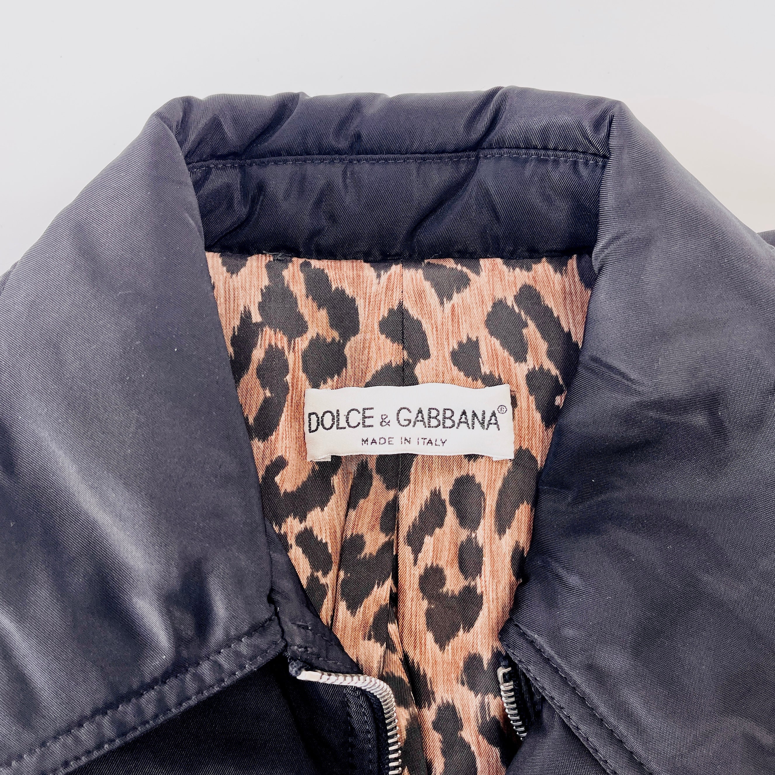 2606 secondhand D&G coat black