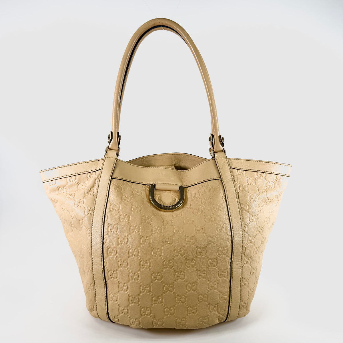 2607 secondhand GUCCI Guccissima Abby Tote Bag