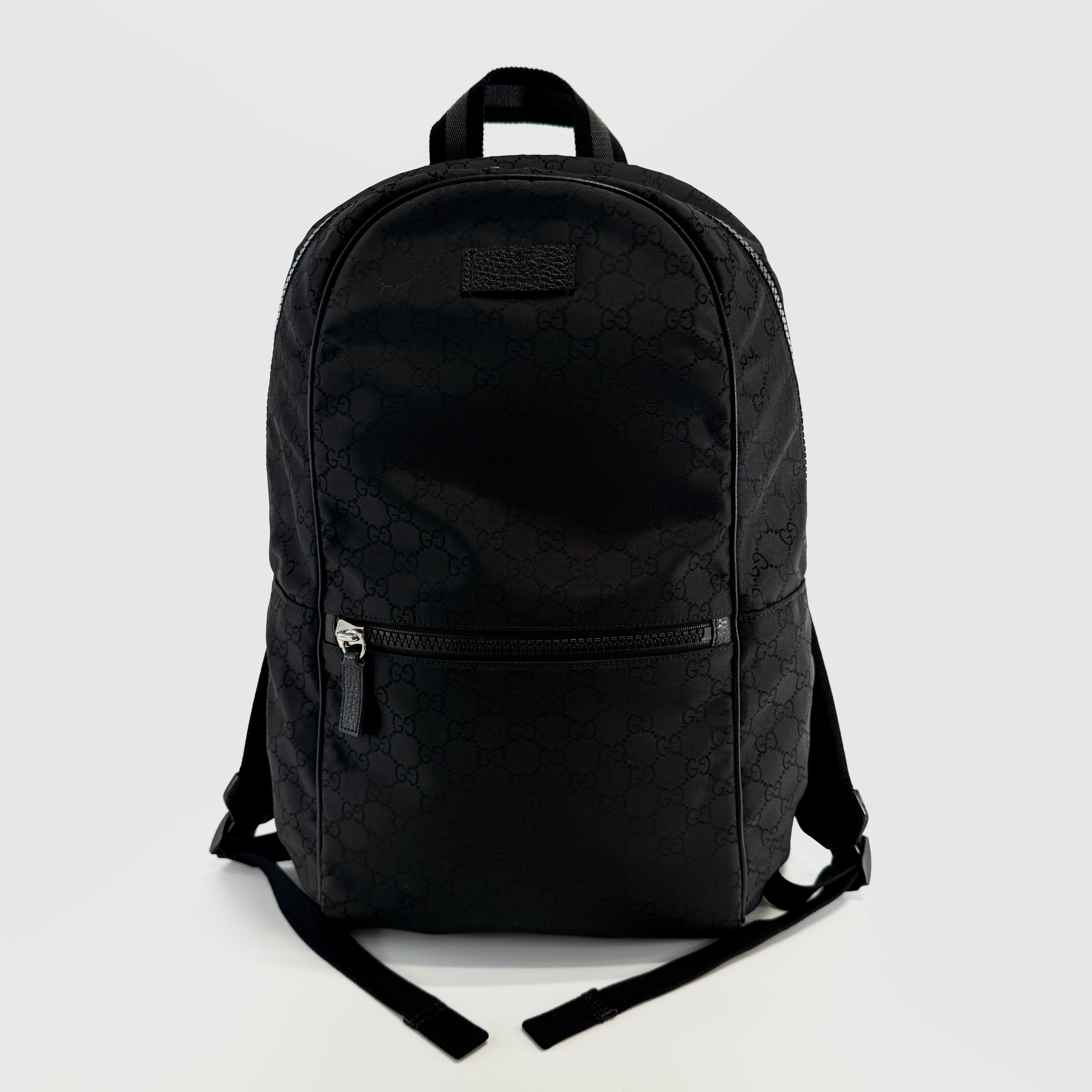 2607 secondhand GUCCI backpack / backpack