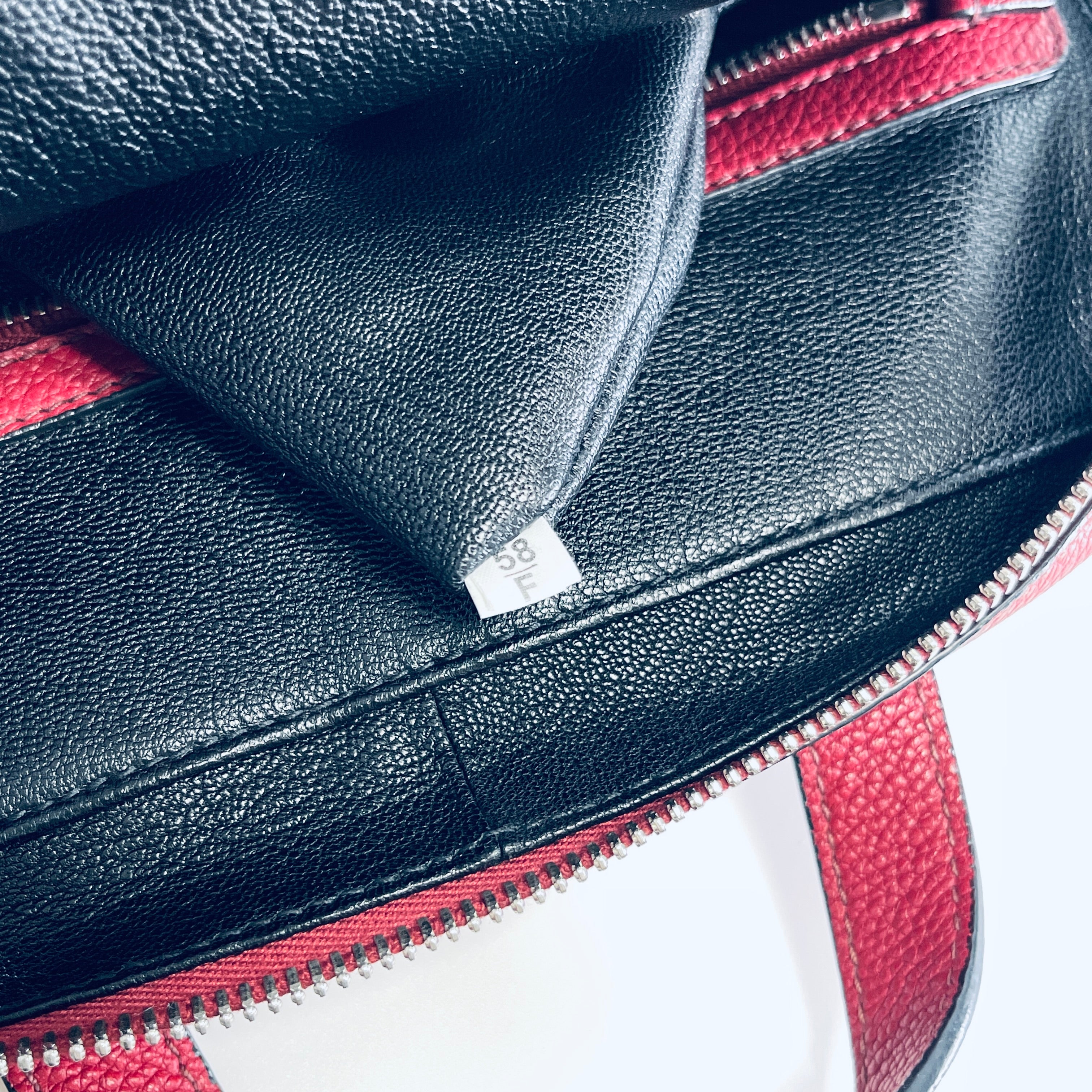 2604 secondhand PRADA backpack VZ063 T rain Ruby