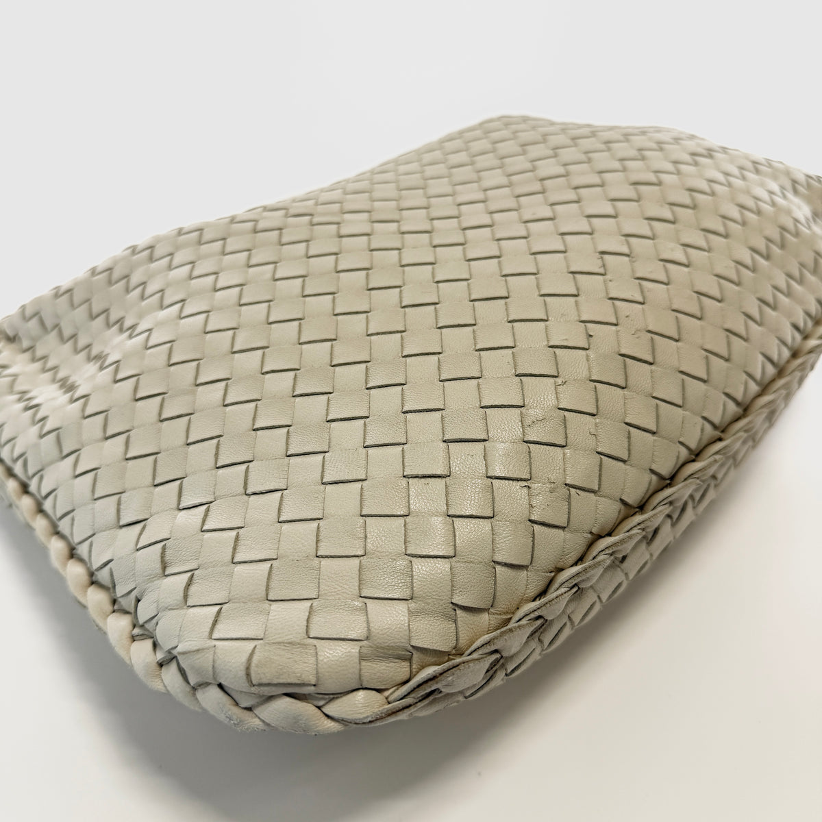 2607 secondhand BOTTEGAVENETA Shoulder bag / Crossbody Bag hobo bag Intrecciato