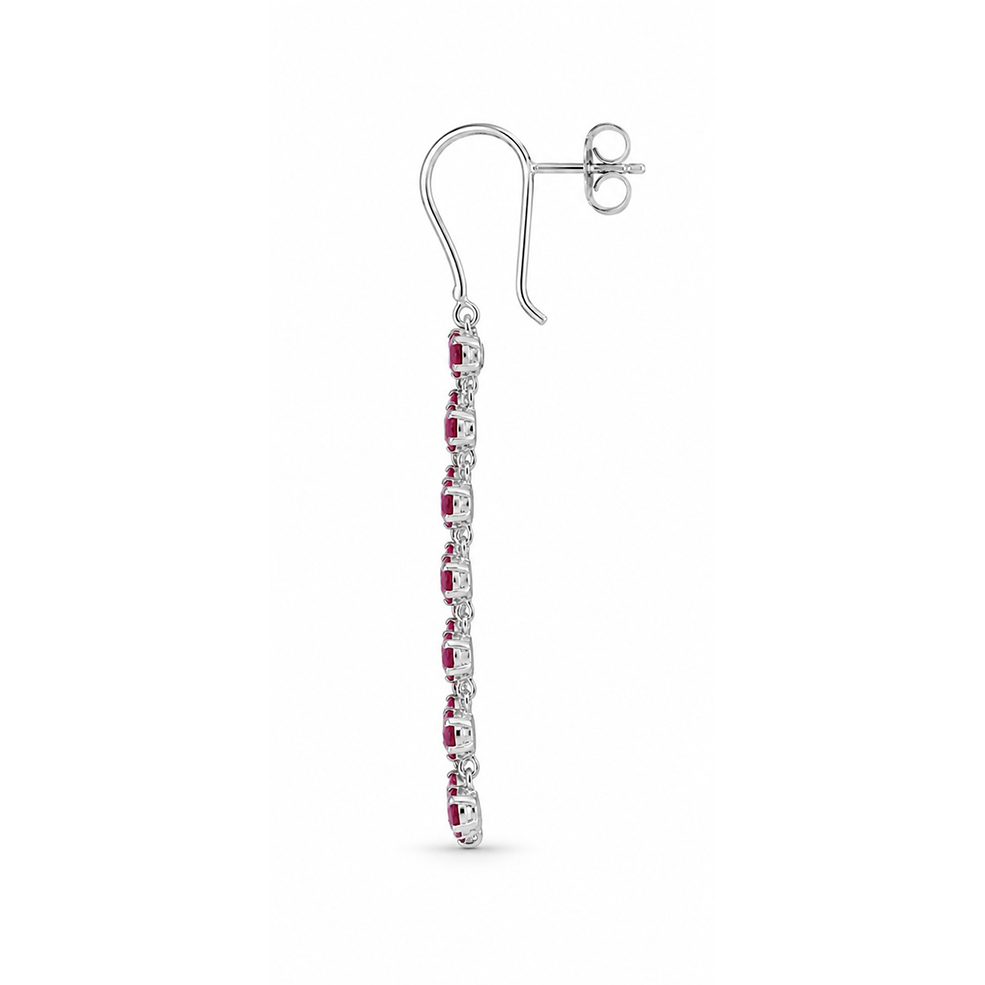 2606 secondhand K18WG Ruby 1.10ct 2.8ｇ