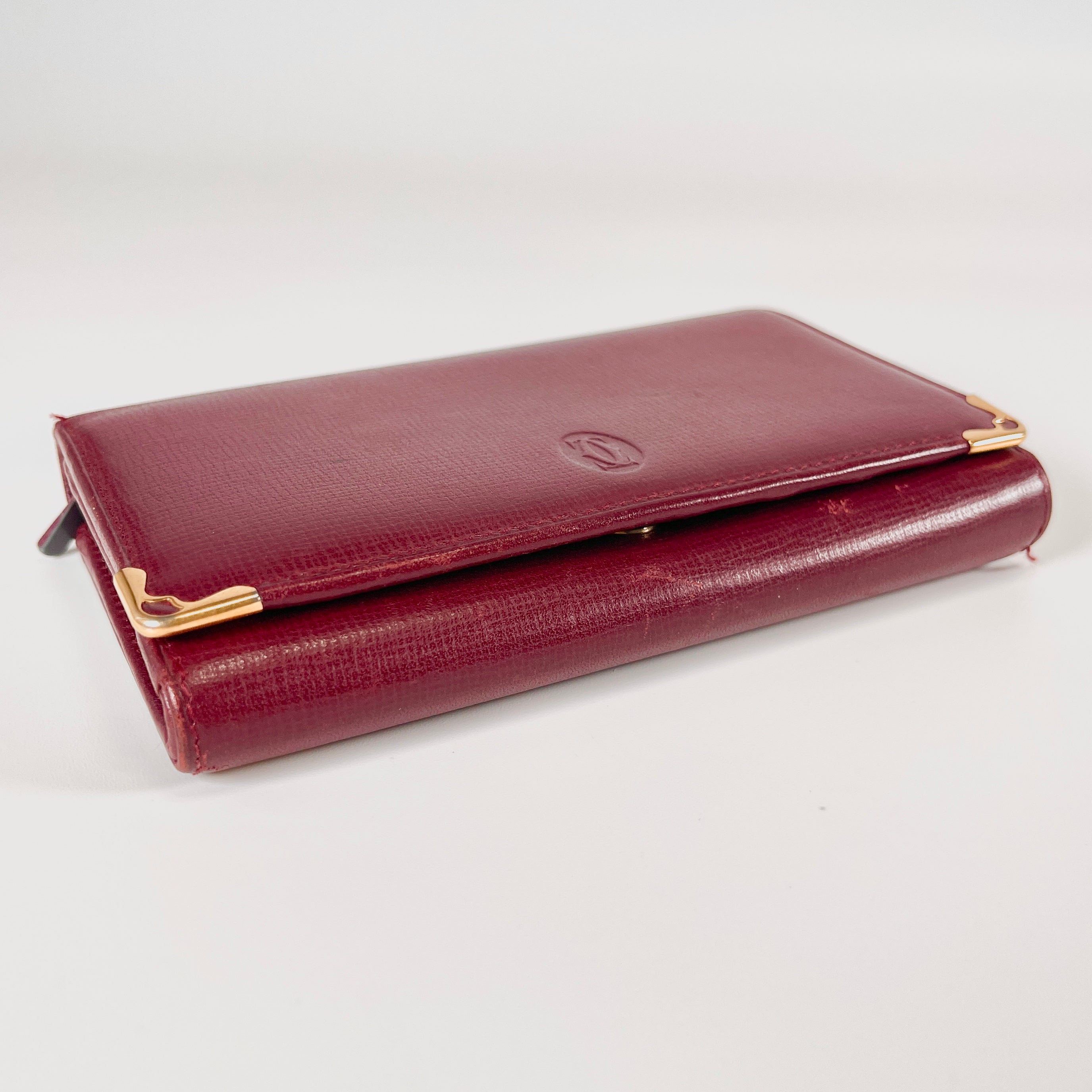 2603 secondhand CARTIER Bifold wallet