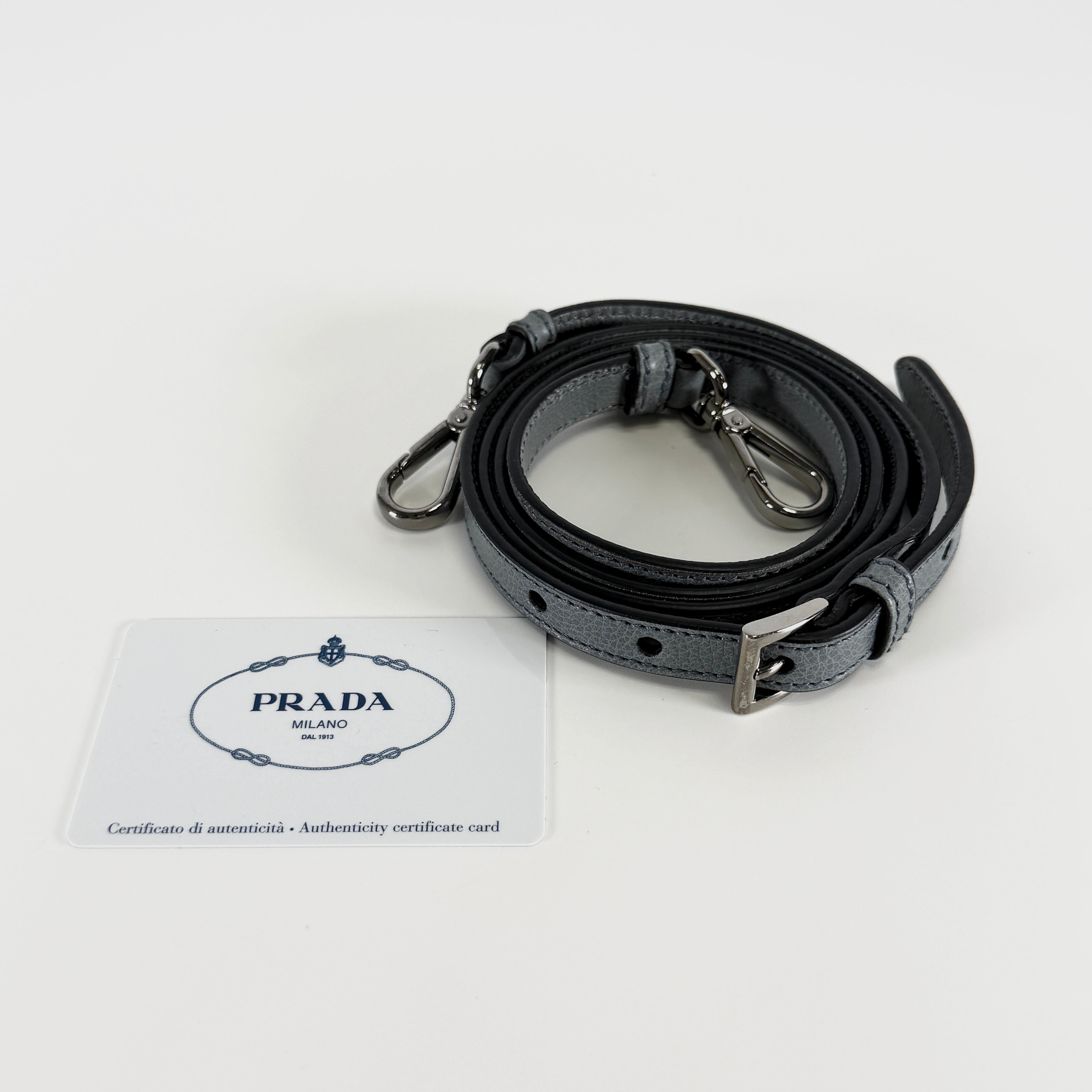 2606 secondhand PRADA Triangle Logo hand bag