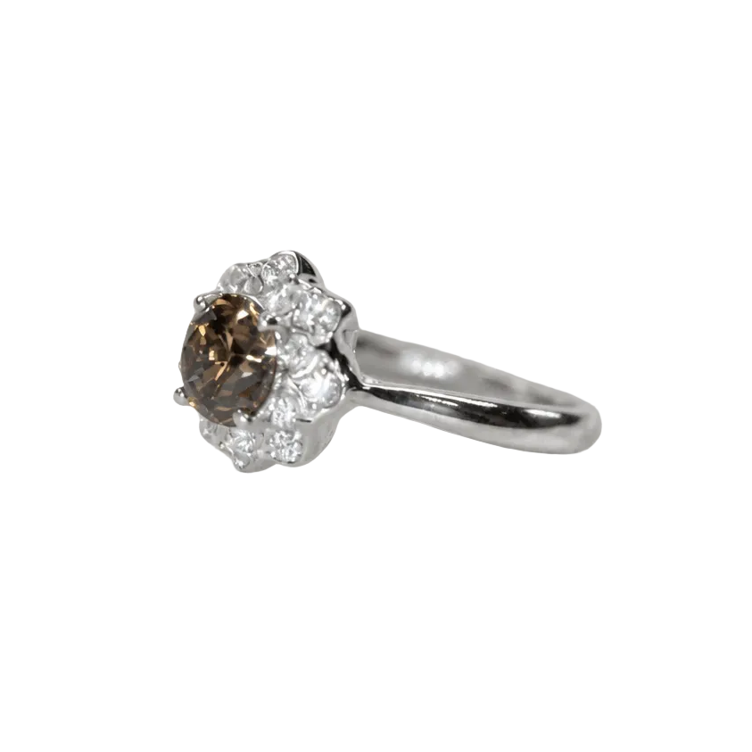 2606 secondhand Pt950 D1.013/0.20ct 6.11ｇ