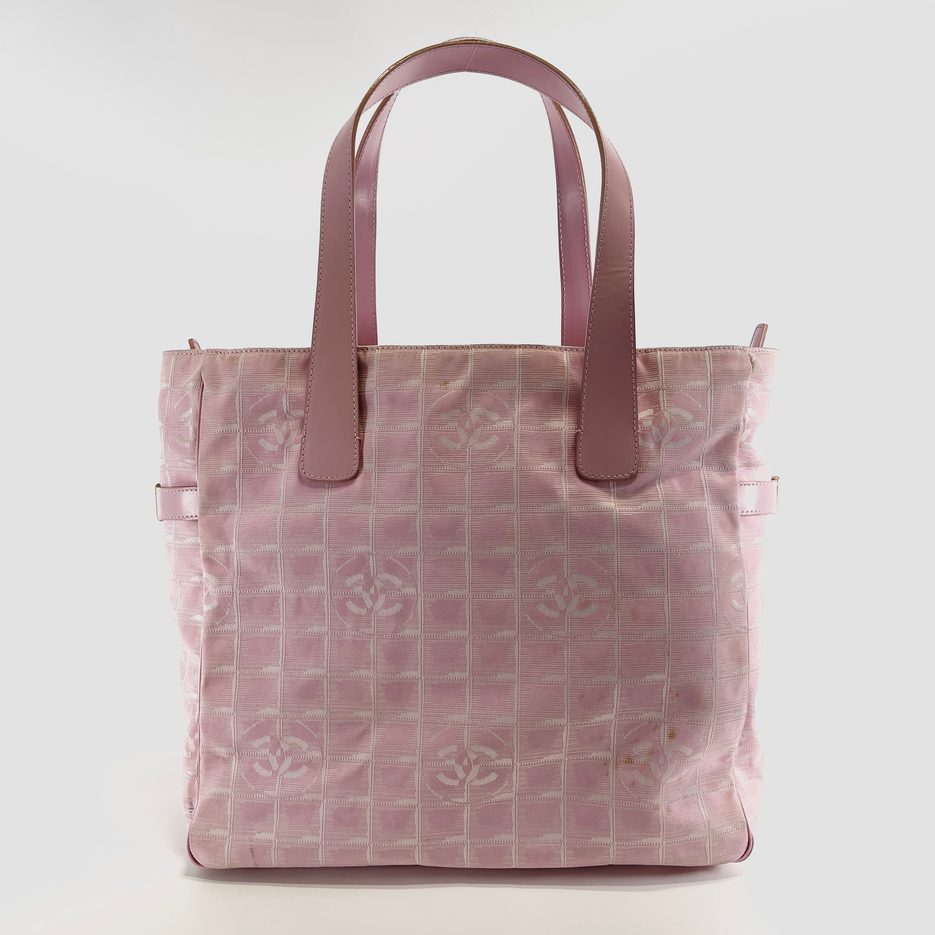 2605 secondhand CHANEL brand bag A15825 Tote GM pink